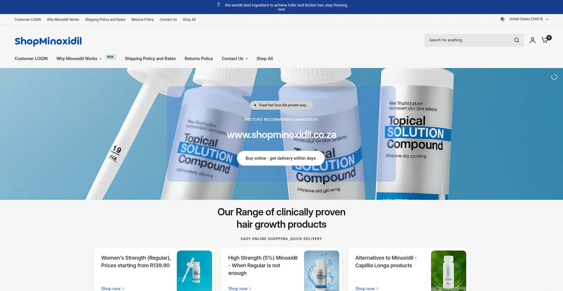 Is Shopminoxidil.co.za Safe?