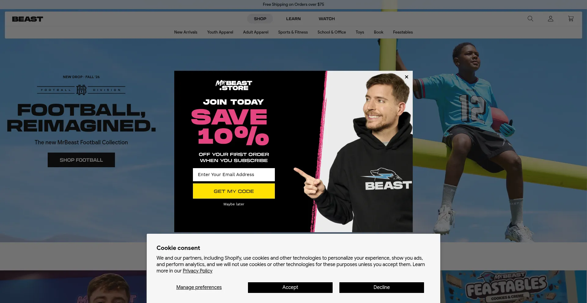 Shopmrbeast.com