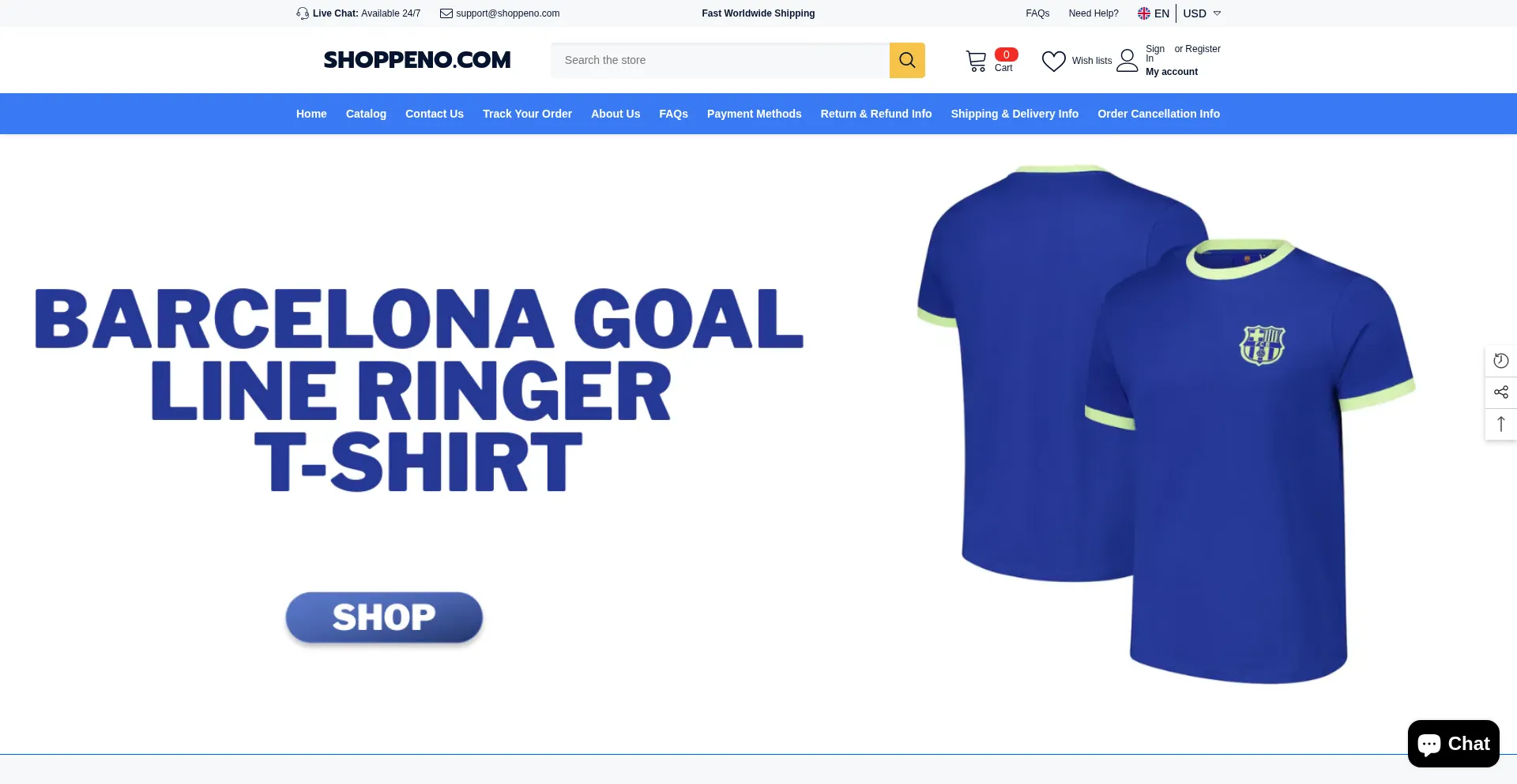 Shoppeno.com Screenshot