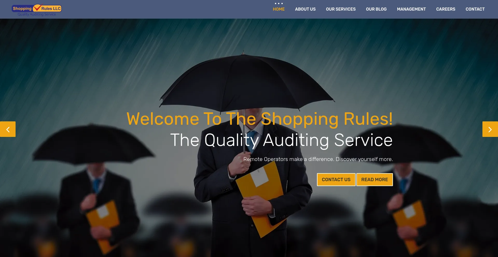 Shoppingrules.org Screenshot