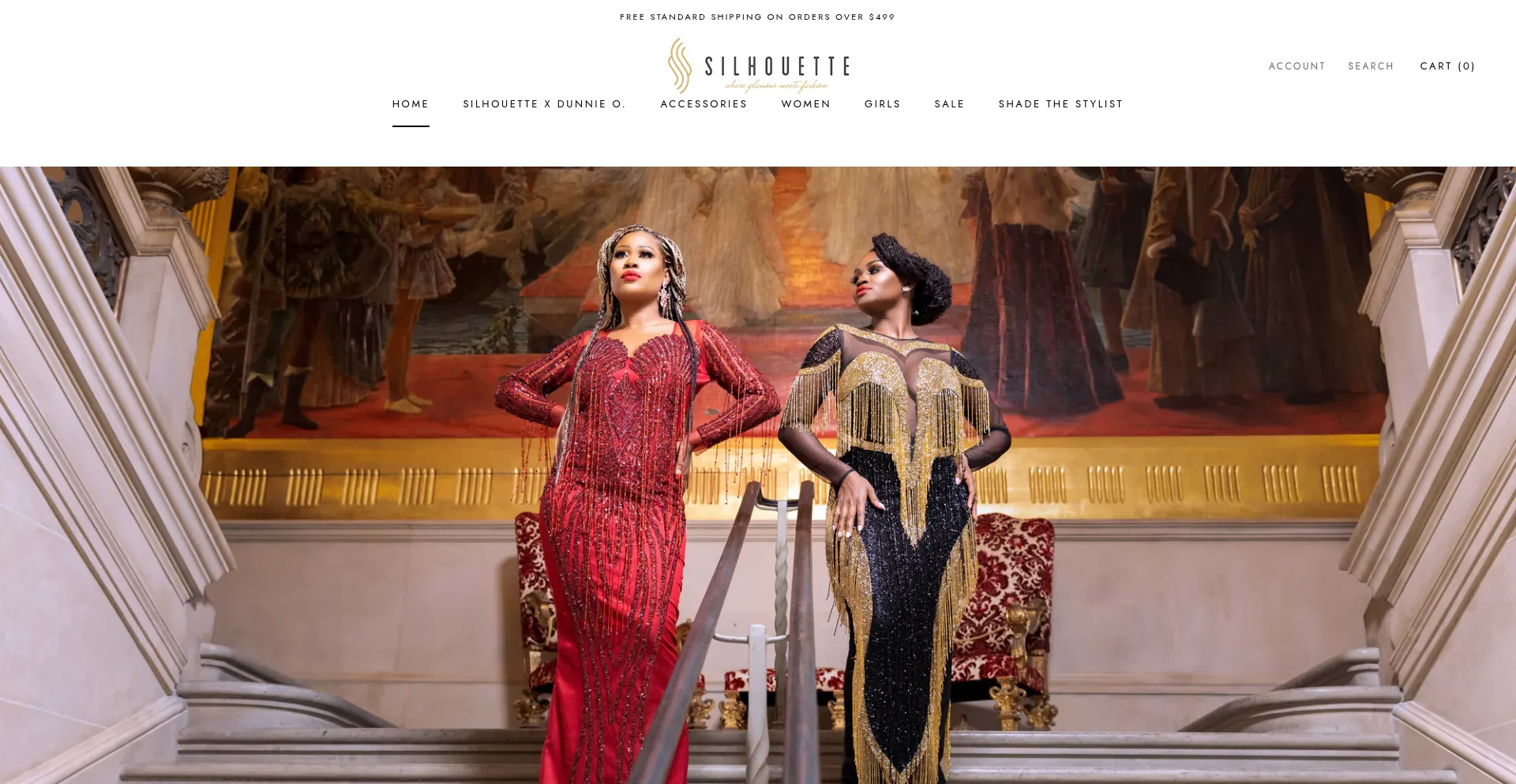 Shopsilhouette.com Screenshot
