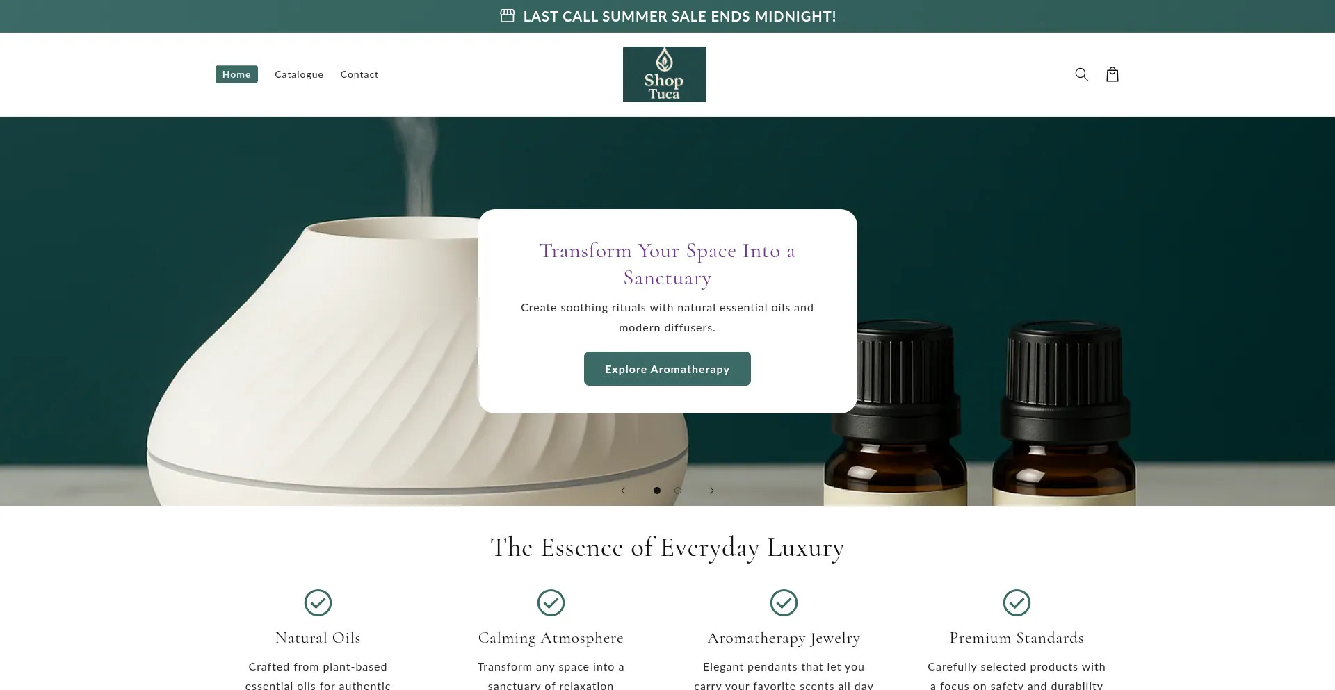 Shoptuca.com Screenshot