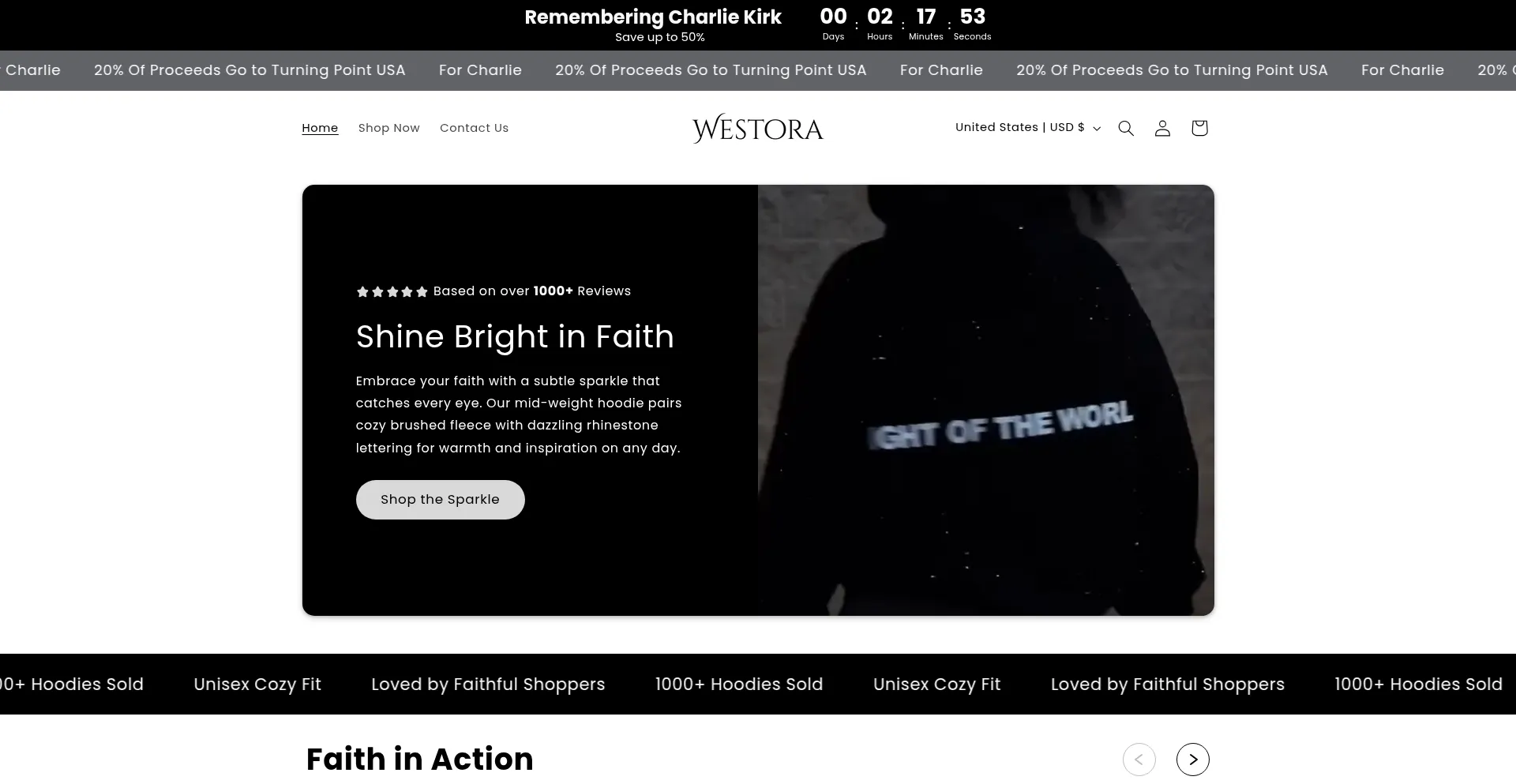 Shopwestora.com Screenshot