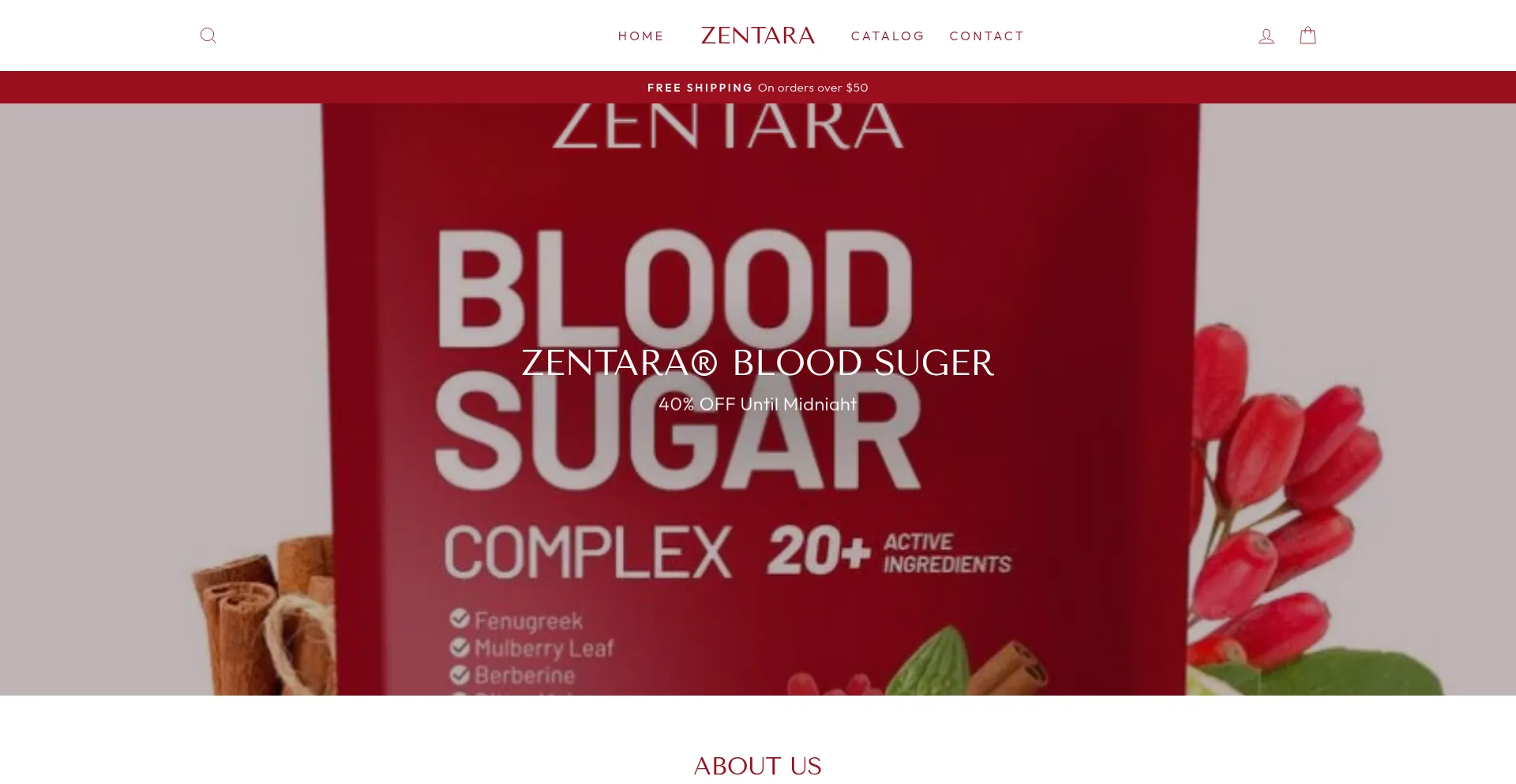 Shopzentar.com Screenshot