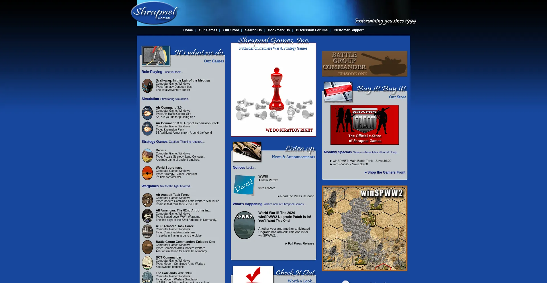 Shrapnelgames.com