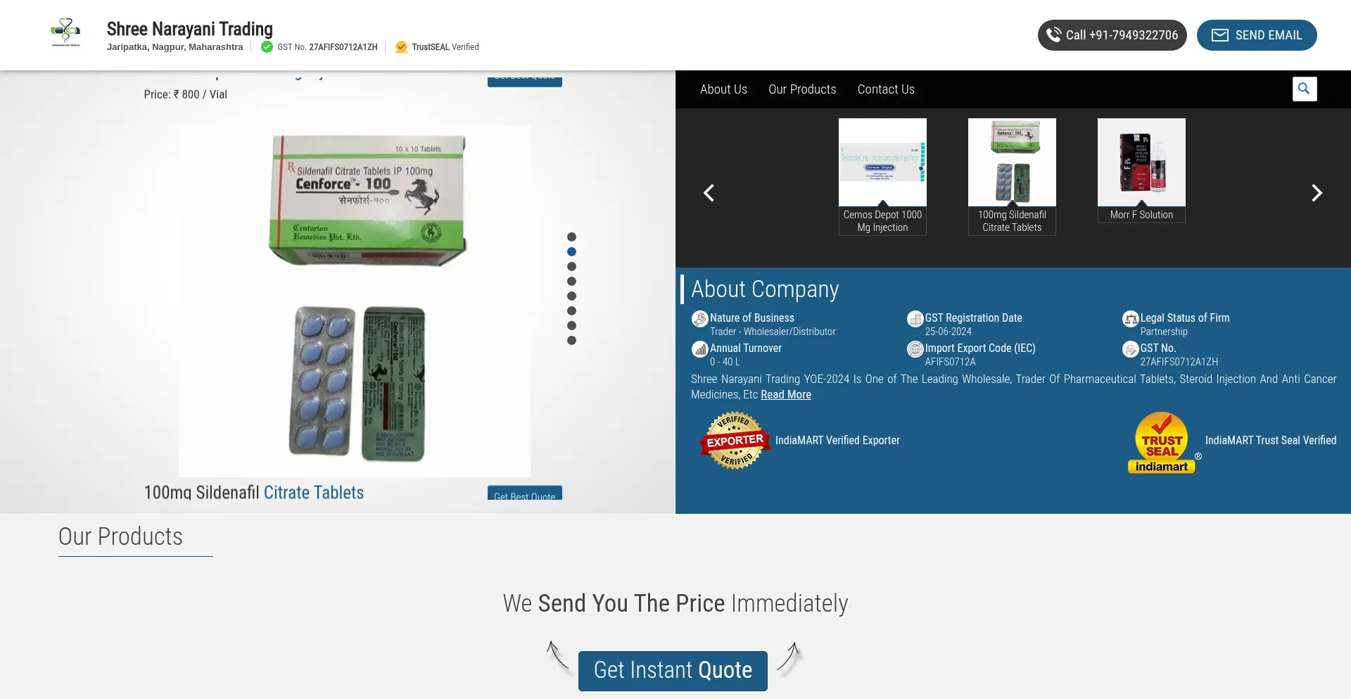 Shreenarayanitrading.com