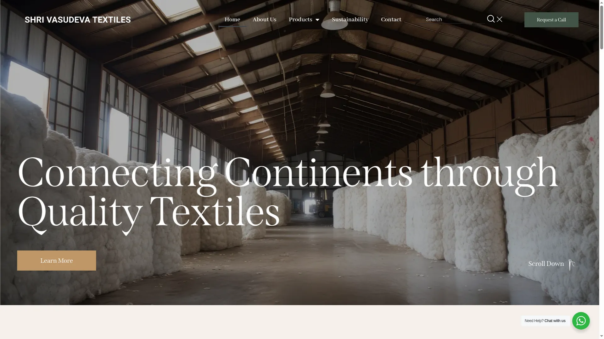 Shrivasudevatextiles.com