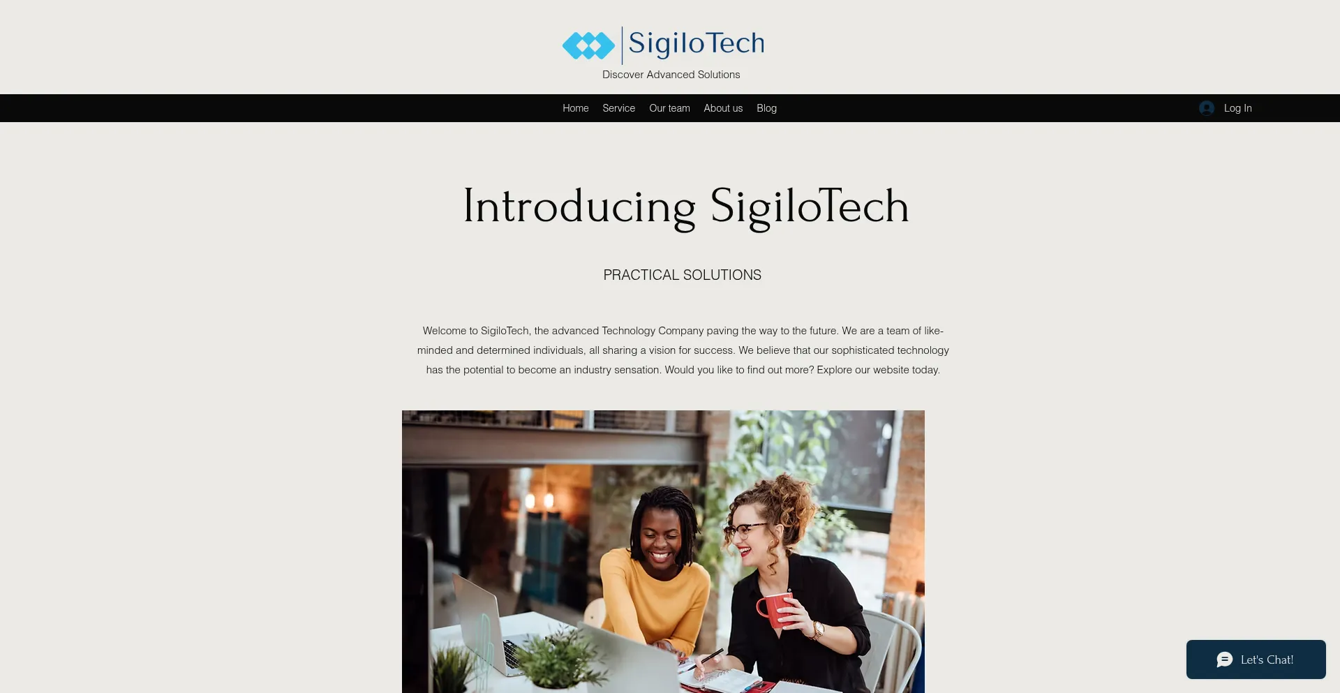 Sigilotech.com Screenshot