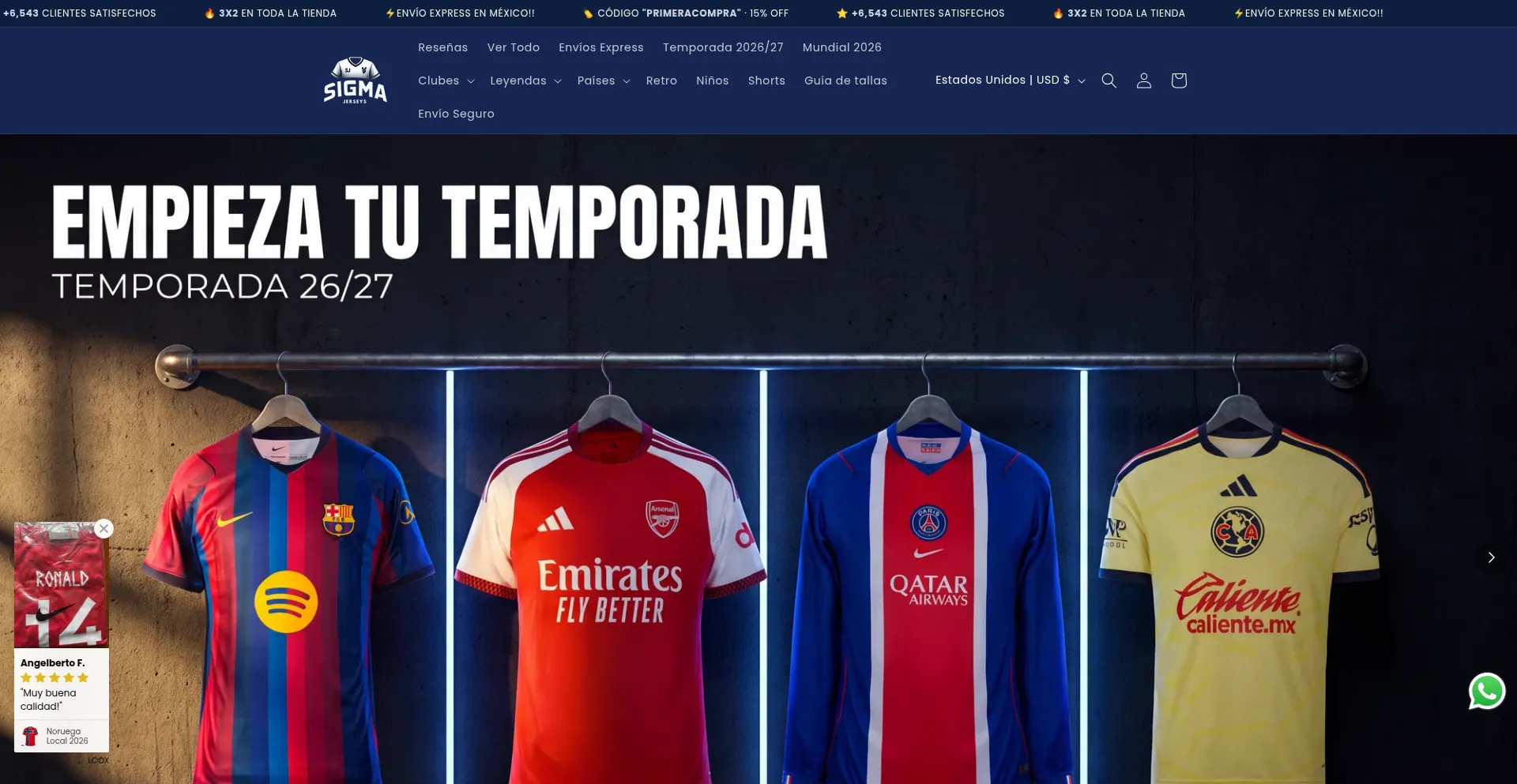 Sigmajerseys.com