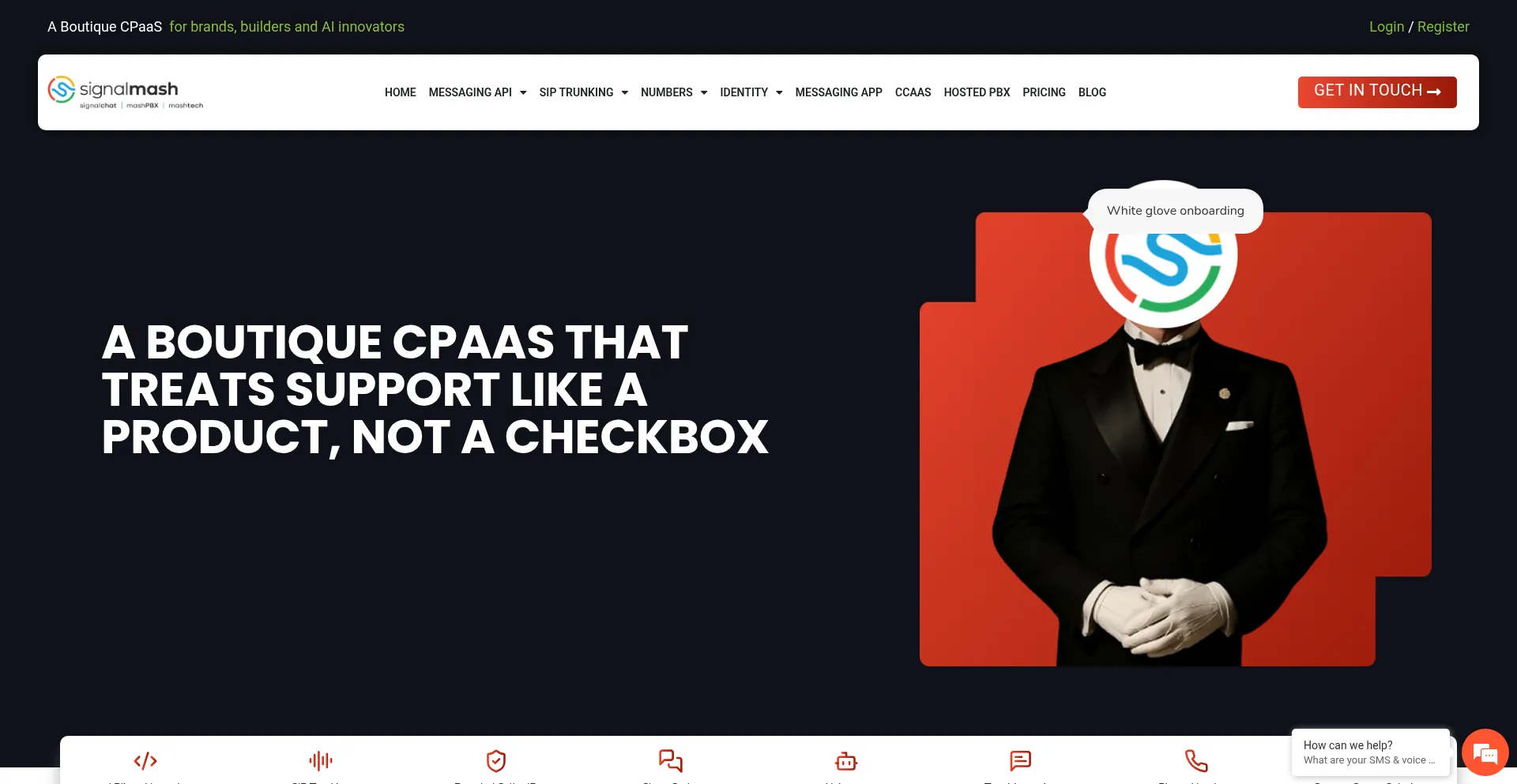 Website screenshot of Signalmash.com