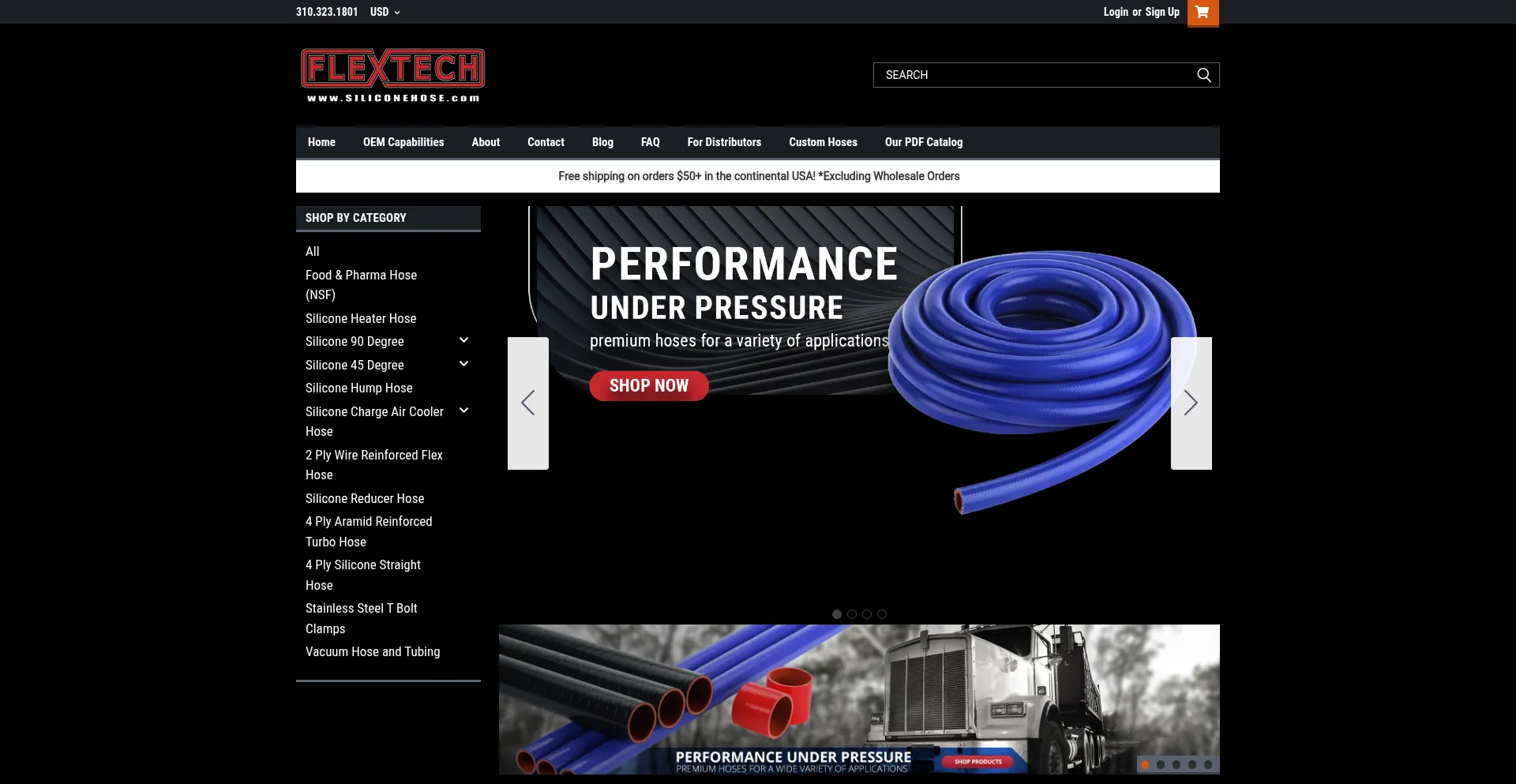 Siliconehose.com Screenshot