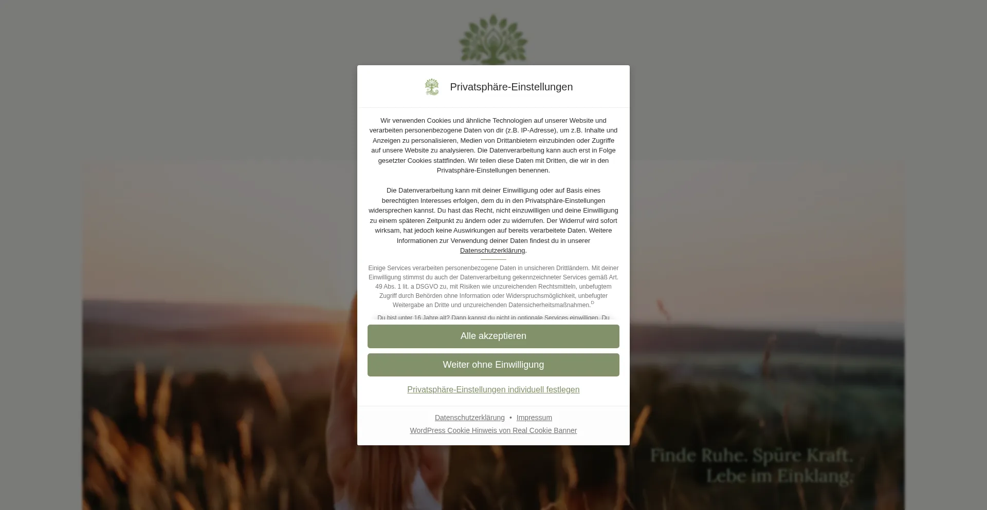 Silja-yoga-kaiserslautern.de Screenshot