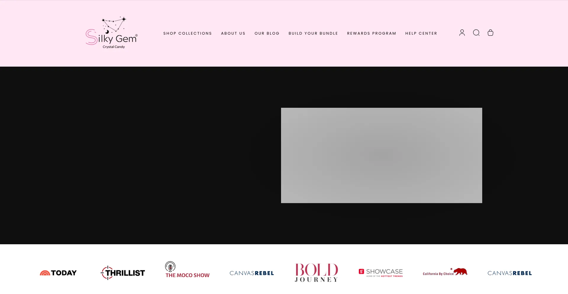 Silkygem.com Screenshot
