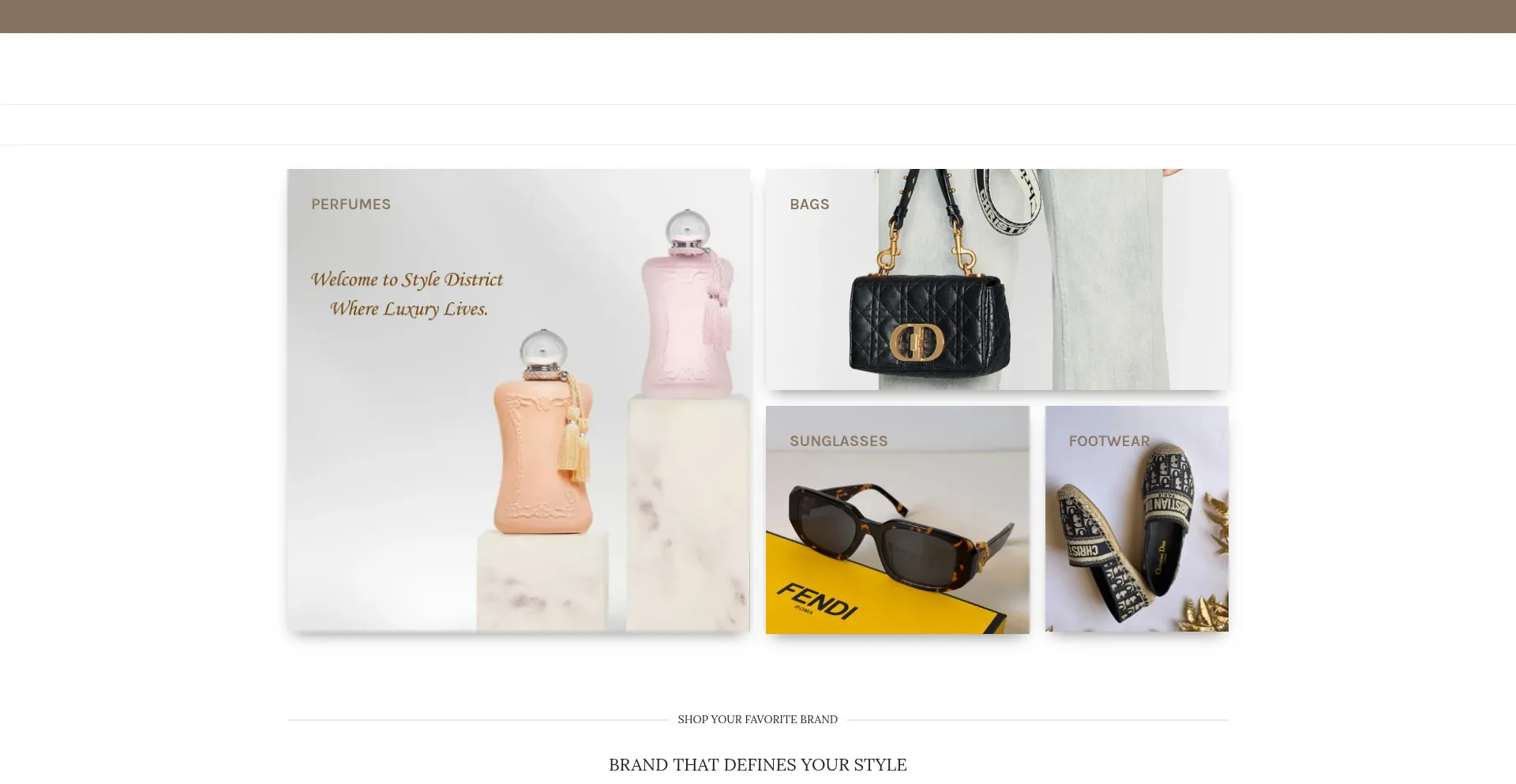 Website screenshot of Sillage.ae