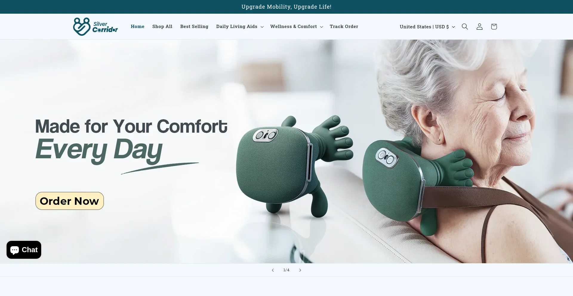 Silvercorridor.com Screenshot
