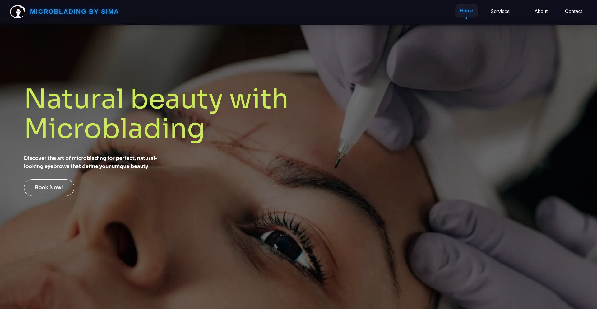 Simaabeauty.com Screenshot