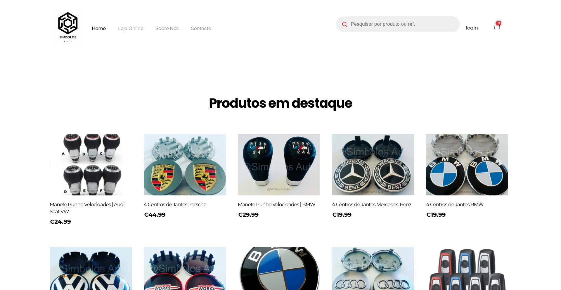 Simbolosauto.pt Screenshot