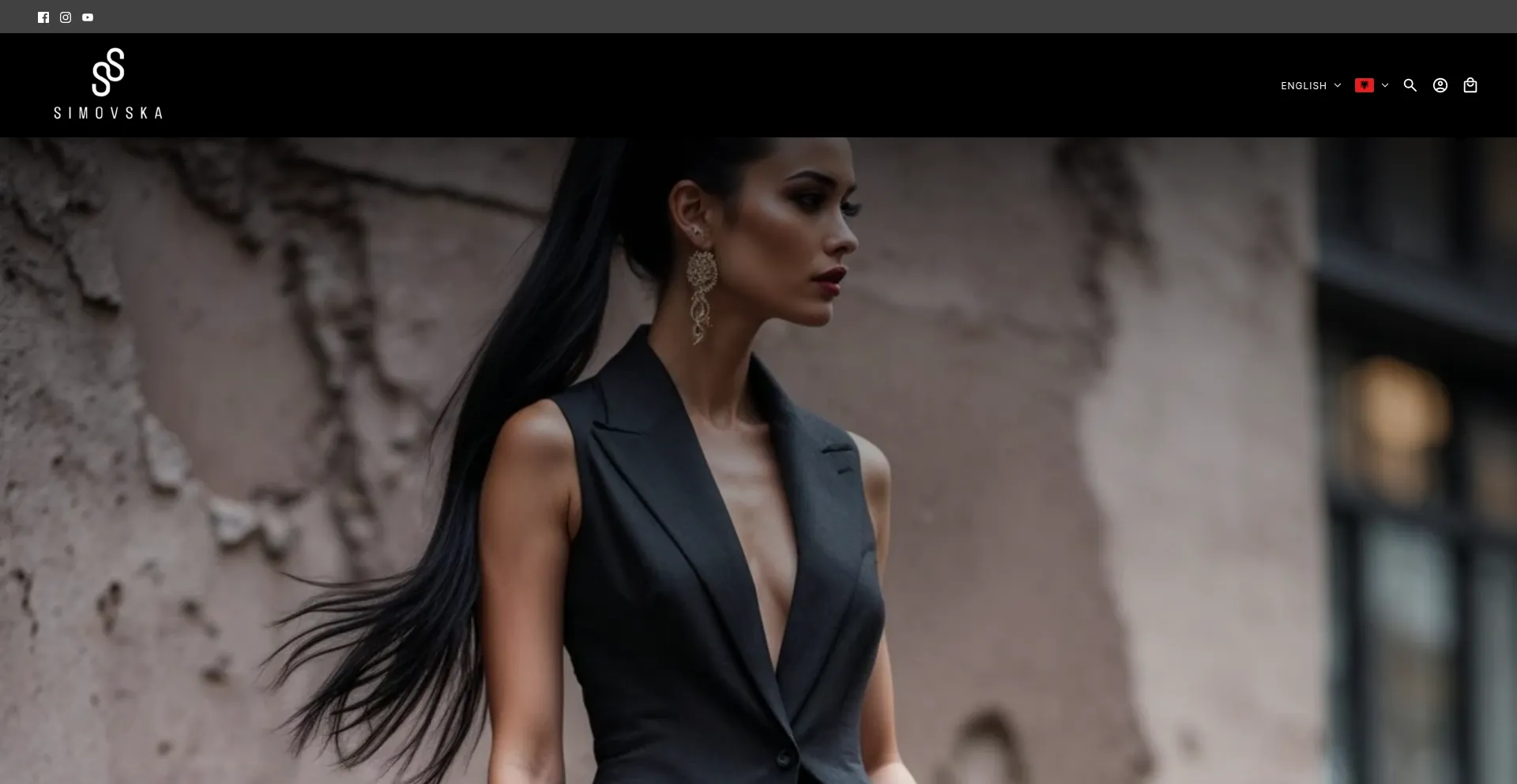 Website screenshot of Simovska.ai