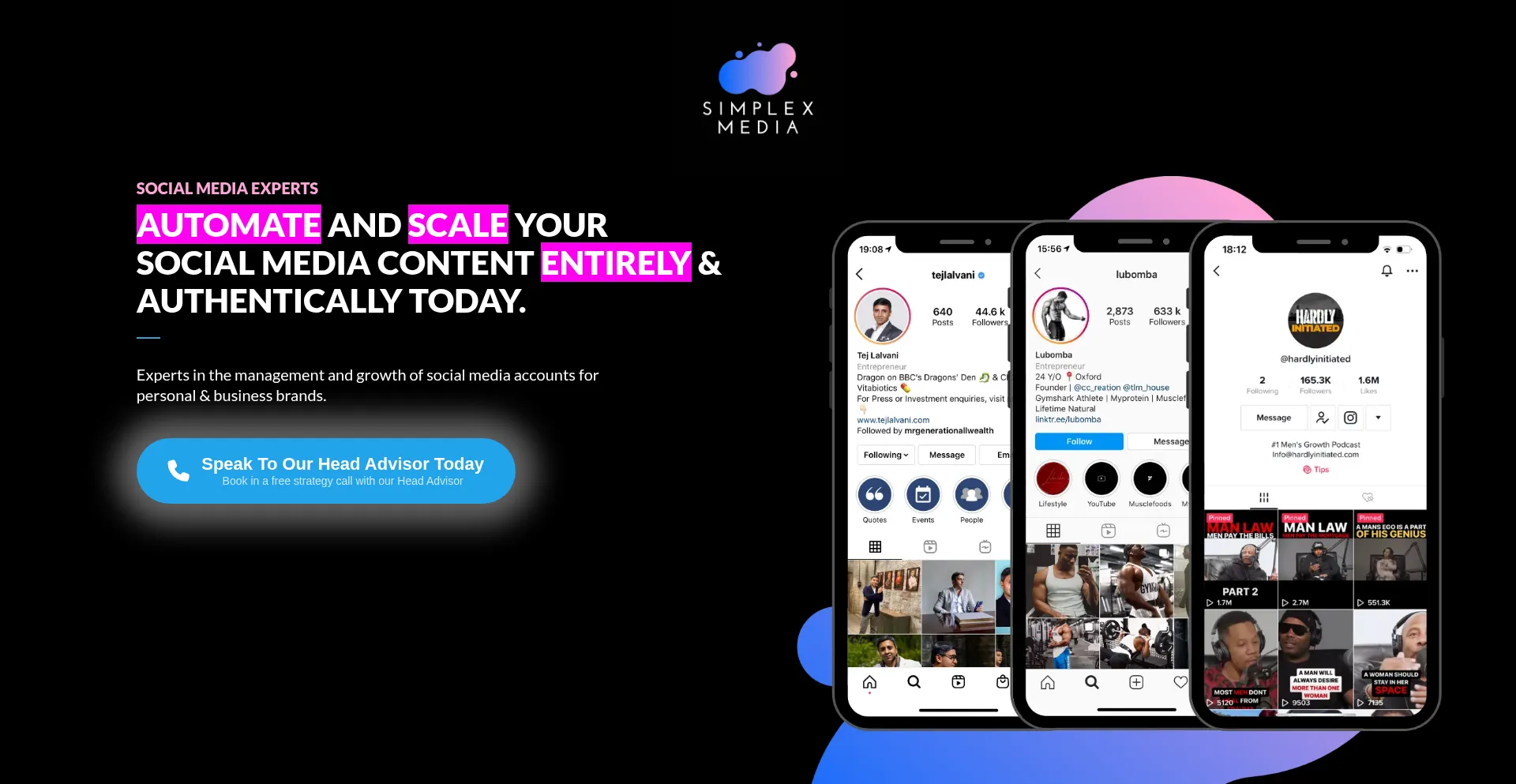 Simplexmedia.co.uk Screenshot