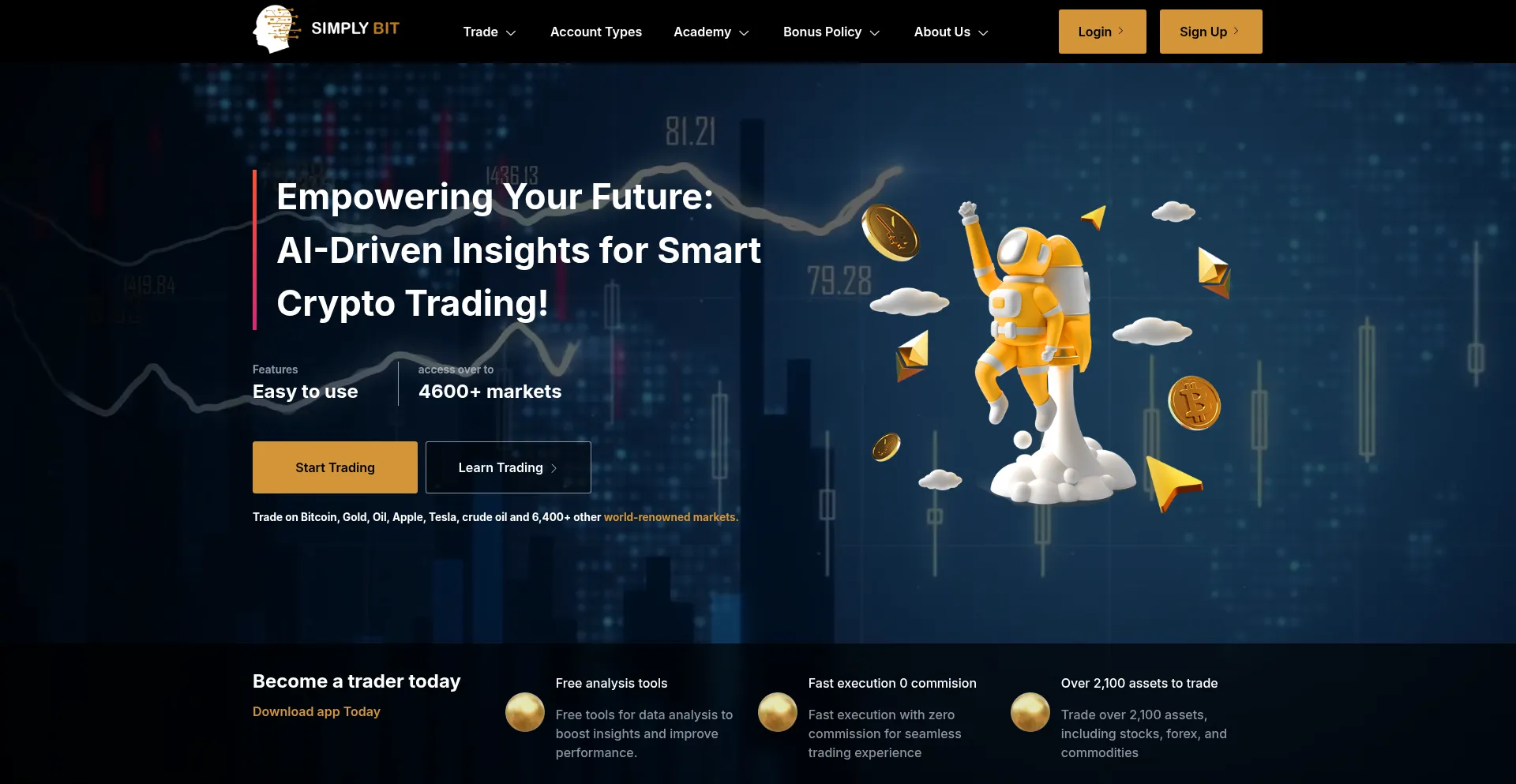 Website screenshot of Simply-bit.com