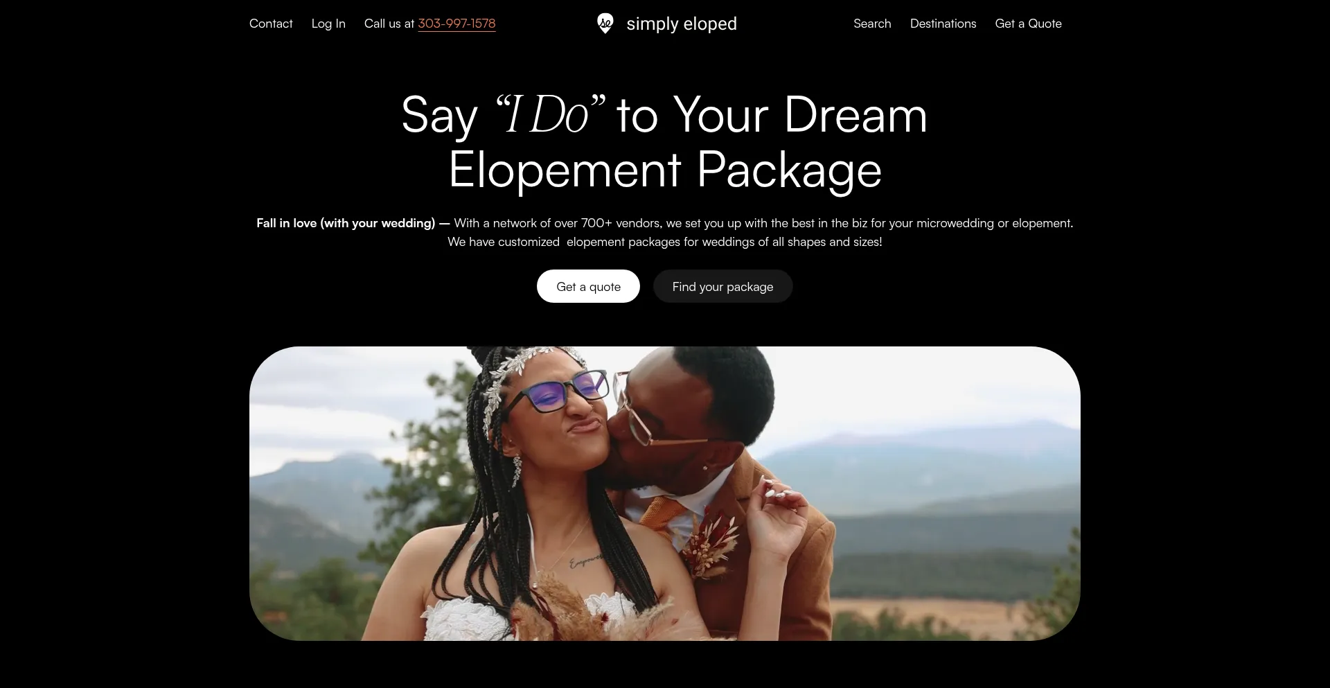 Website screenshot of Simplyeloped.com