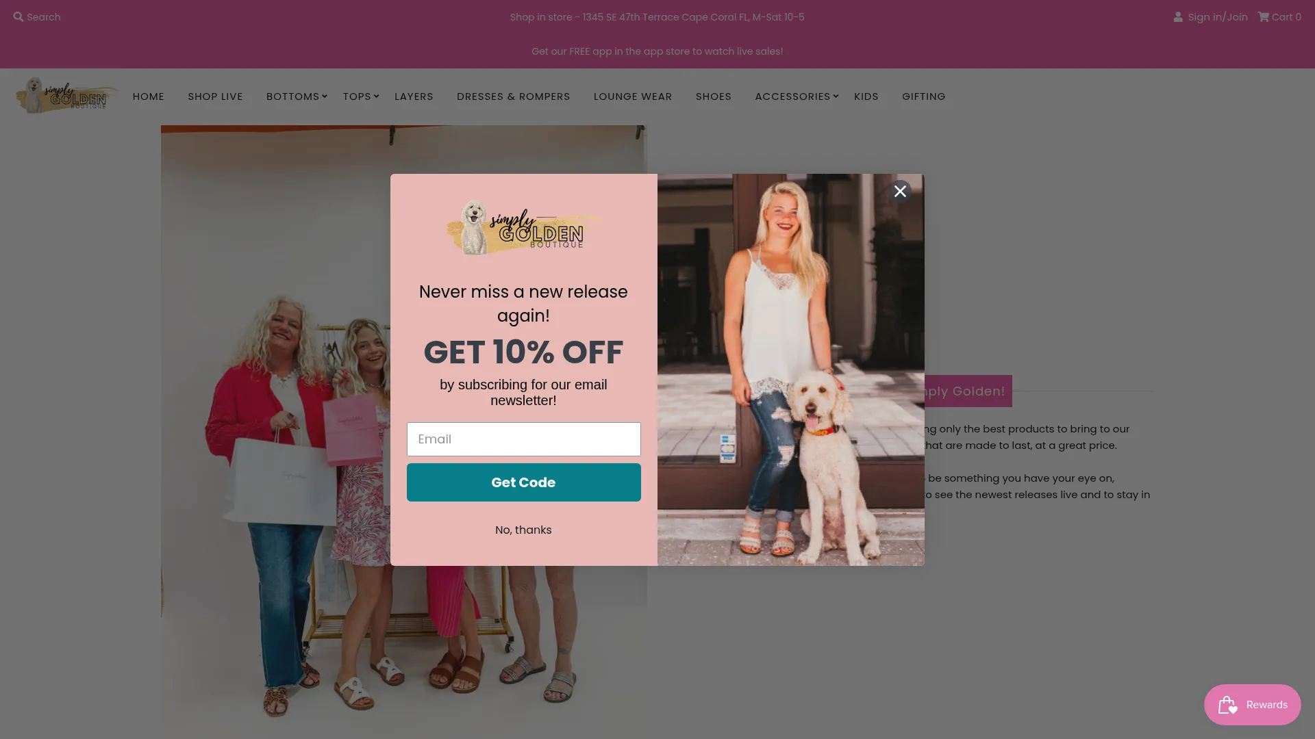 Simplygoldenboutique.com