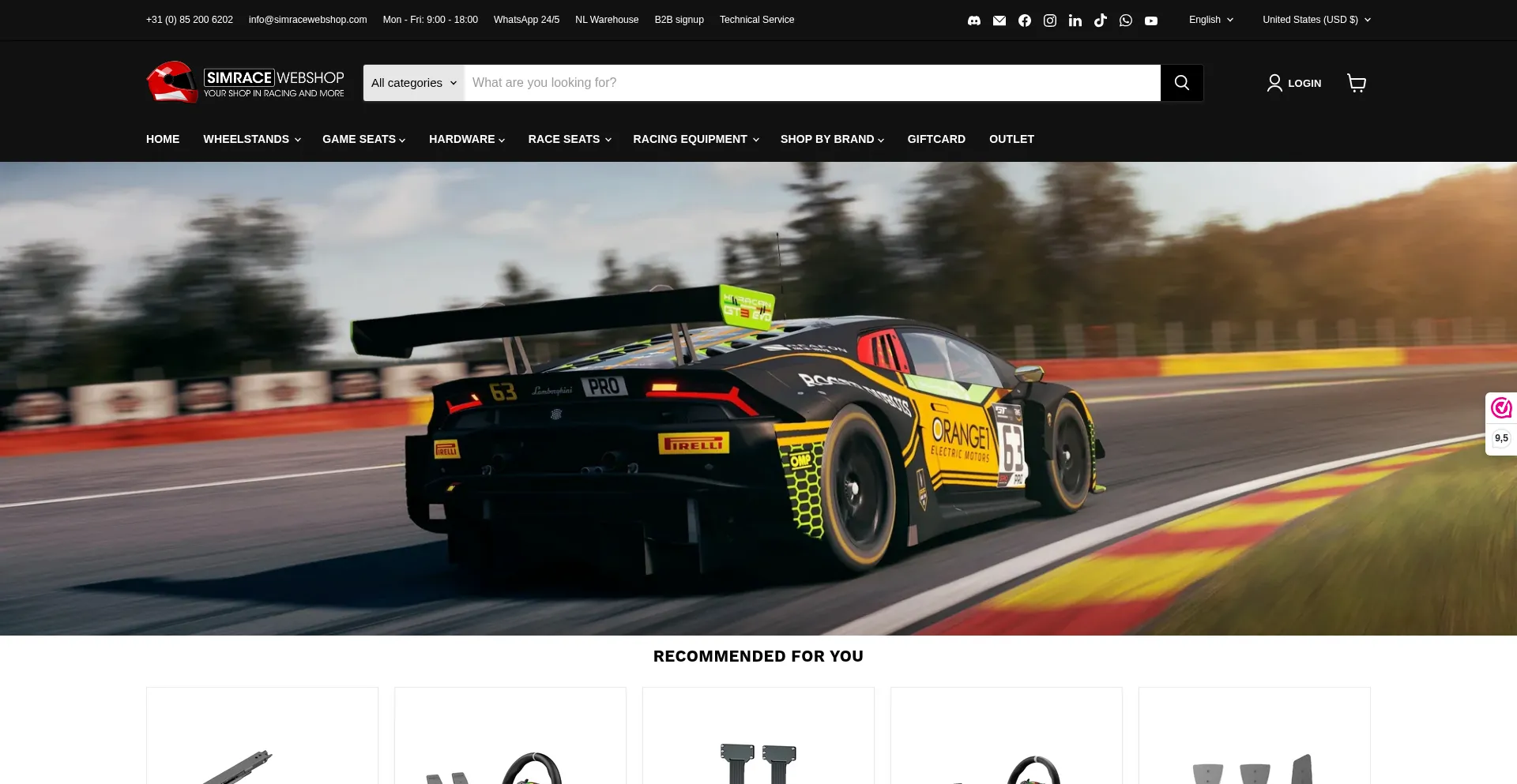 Simracewebshop.eu