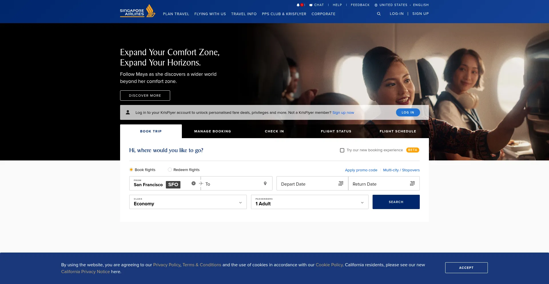 Singaporeairlines.com