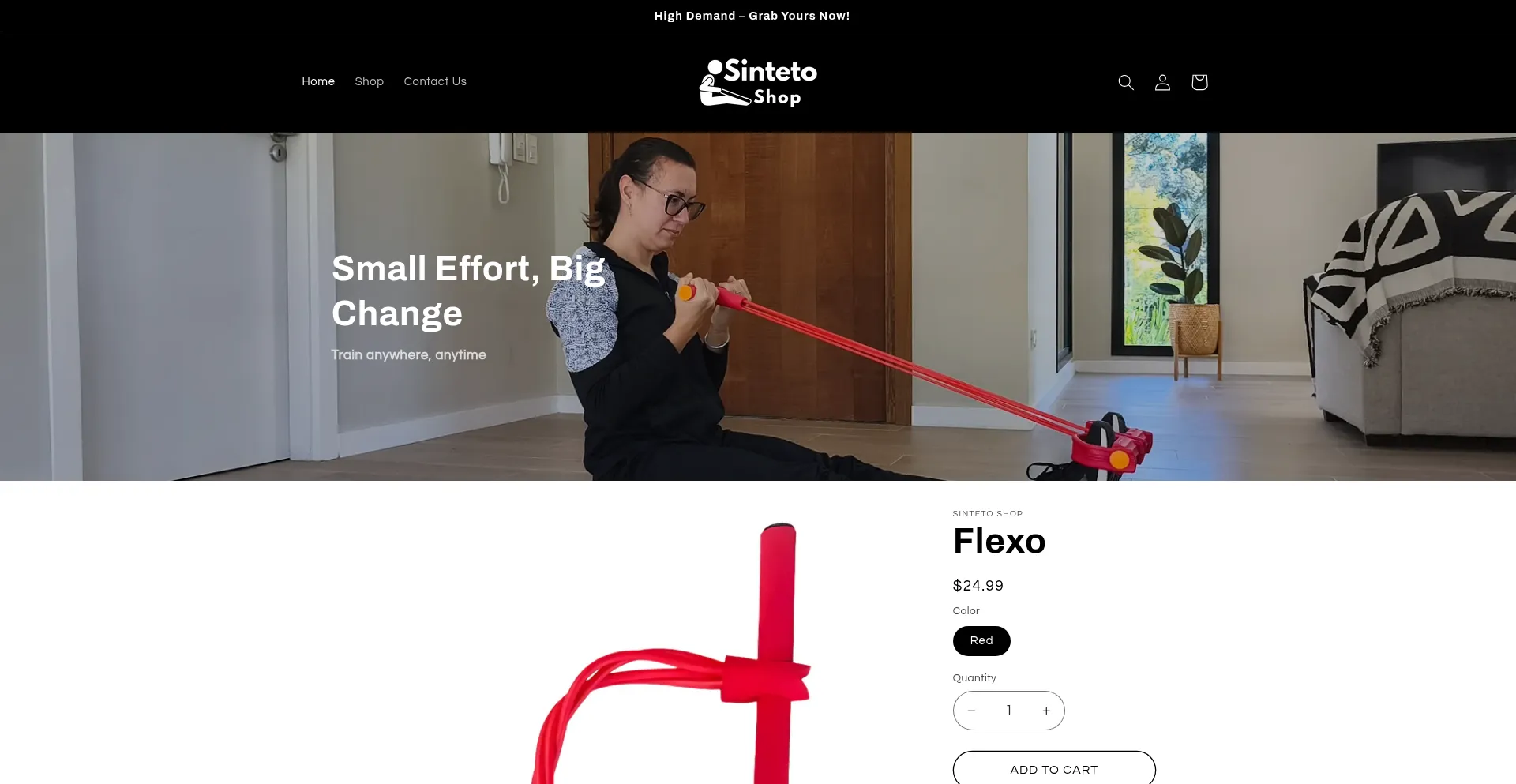 Sinteto.com Screenshot