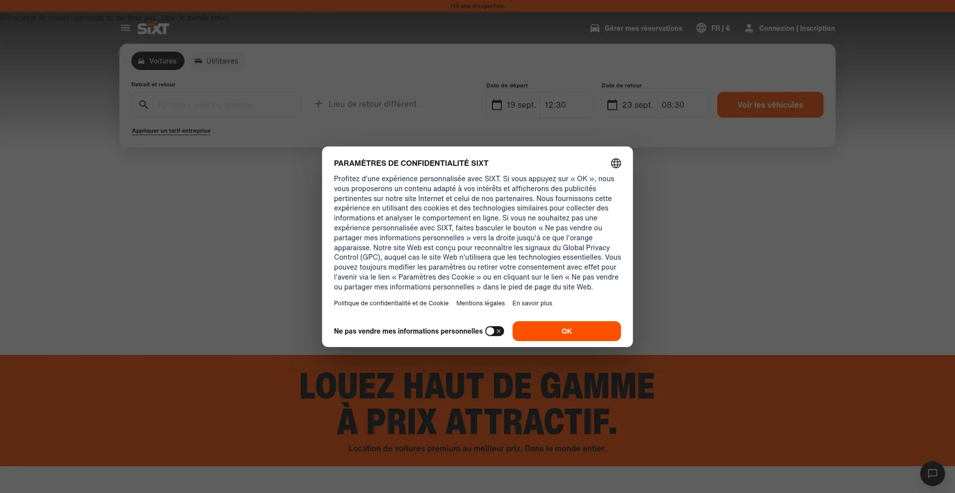 Is Sixt.fr Safe?
