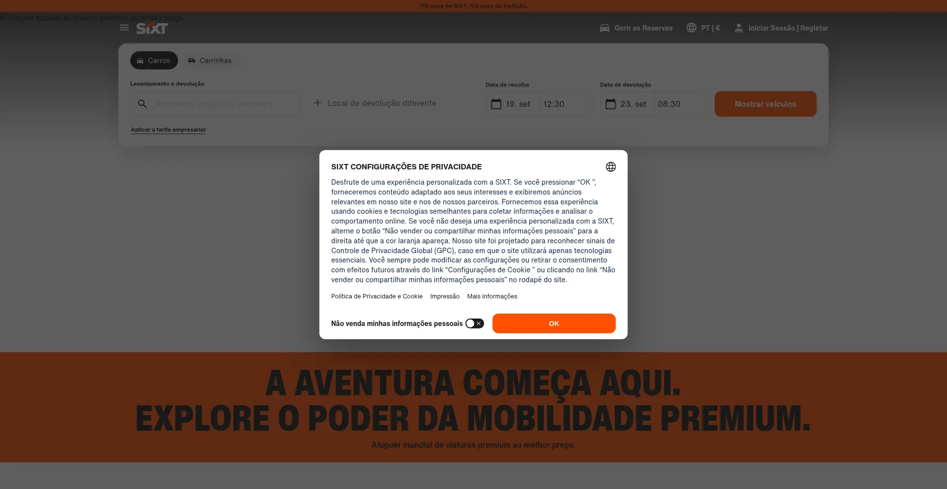 Is Sixt.pt Safe?