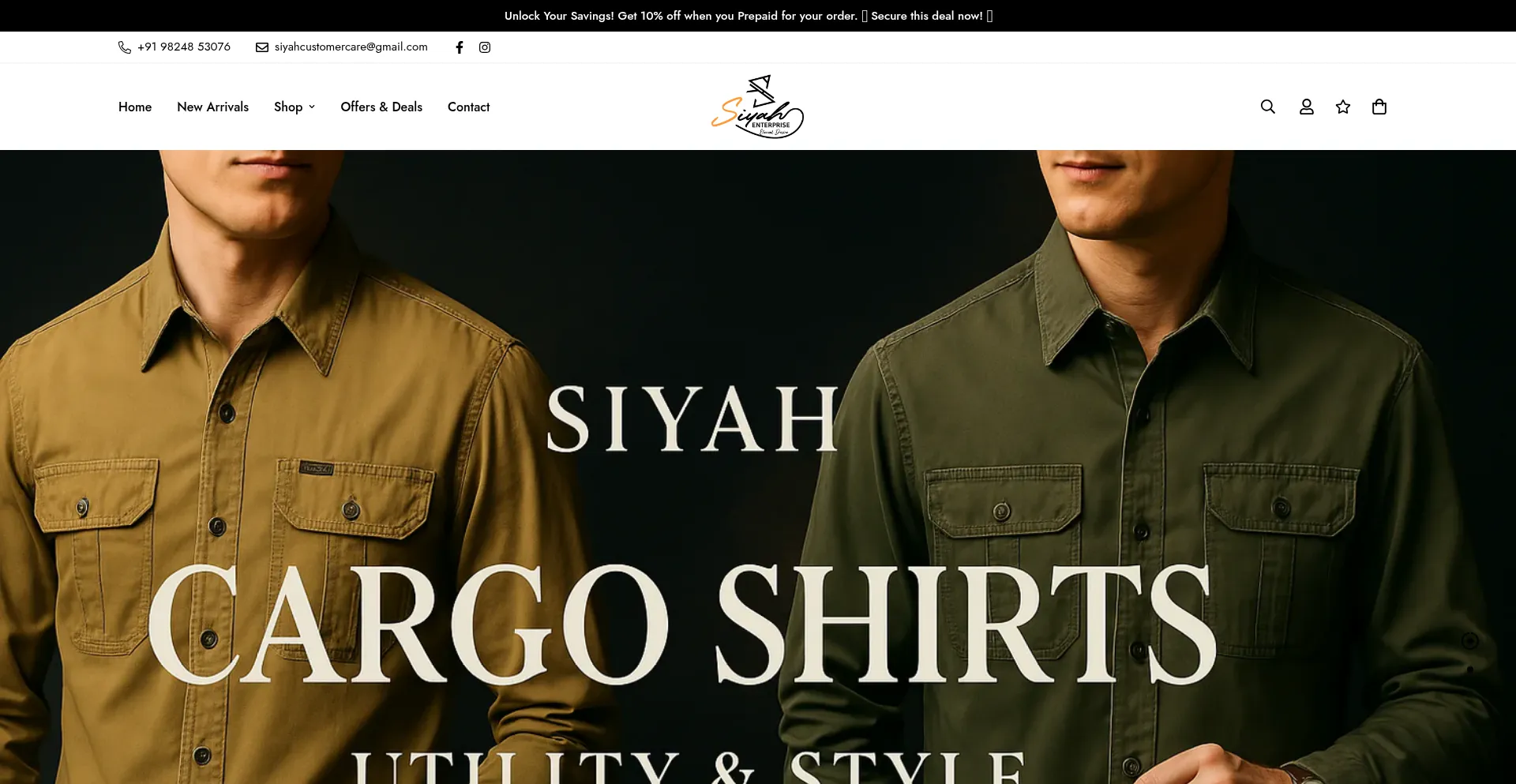 Siyahenterprise.com Screenshot