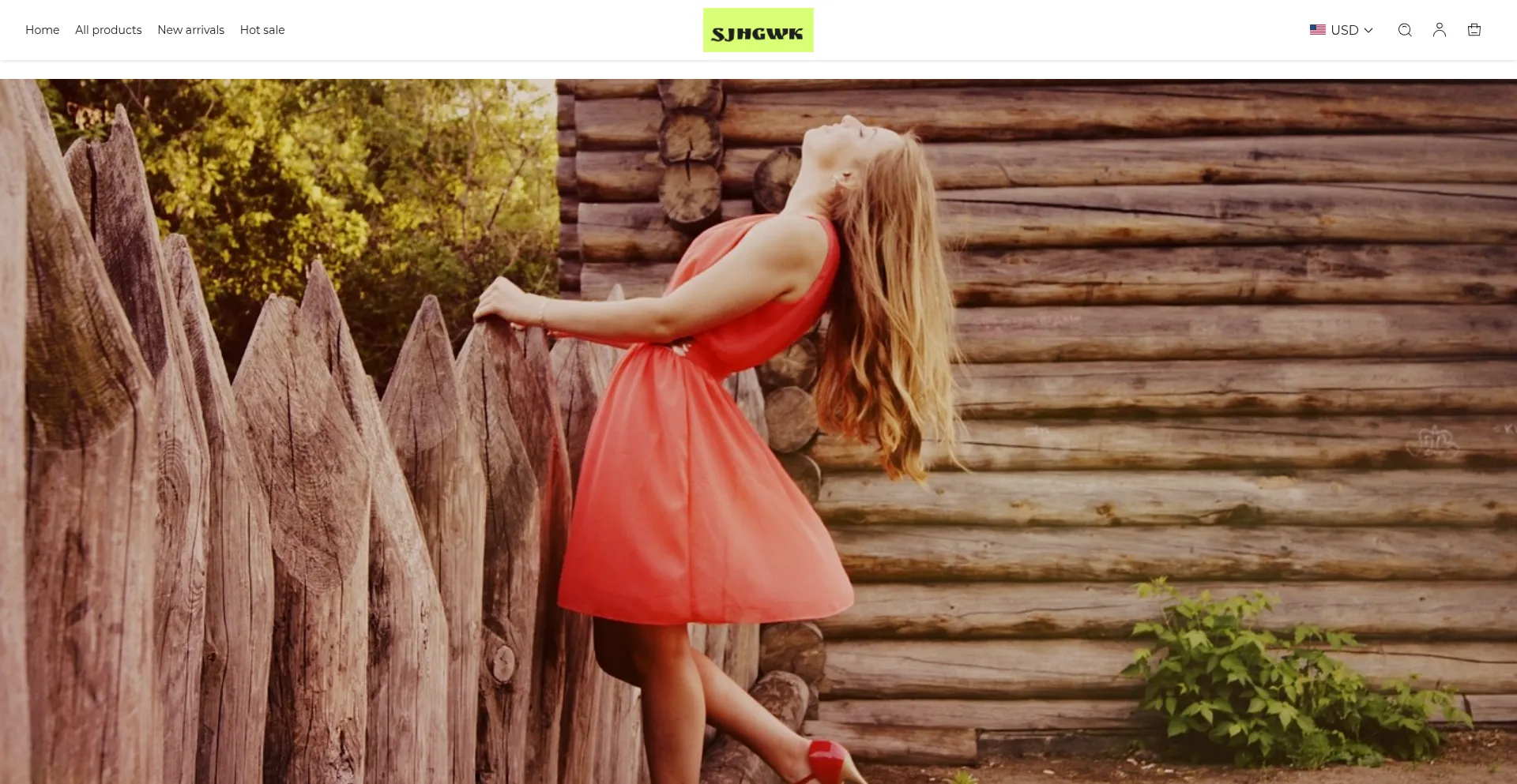 Website screenshot of Sjhgwk.com