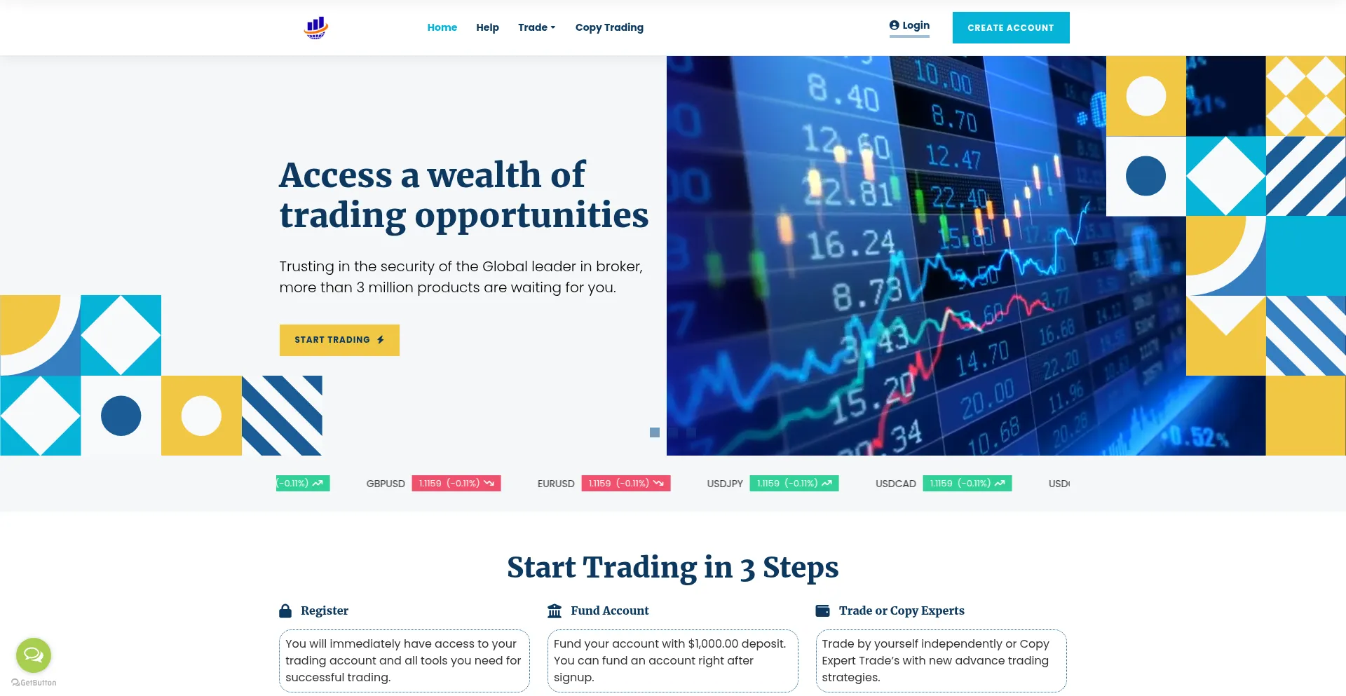 Website screenshot of Skarout.com