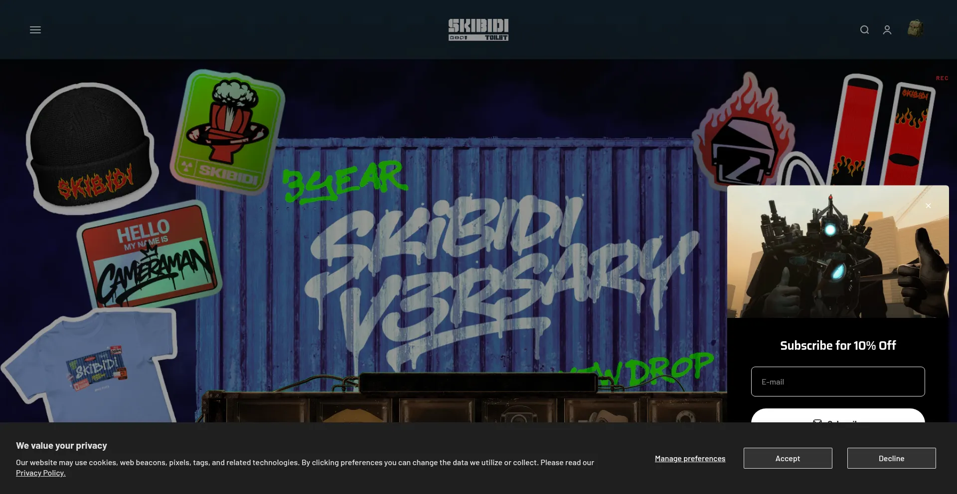 Skibiditoilet.shop