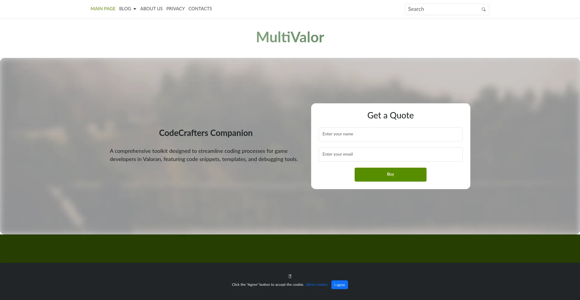 Website screenshot of Skin-valorant.com