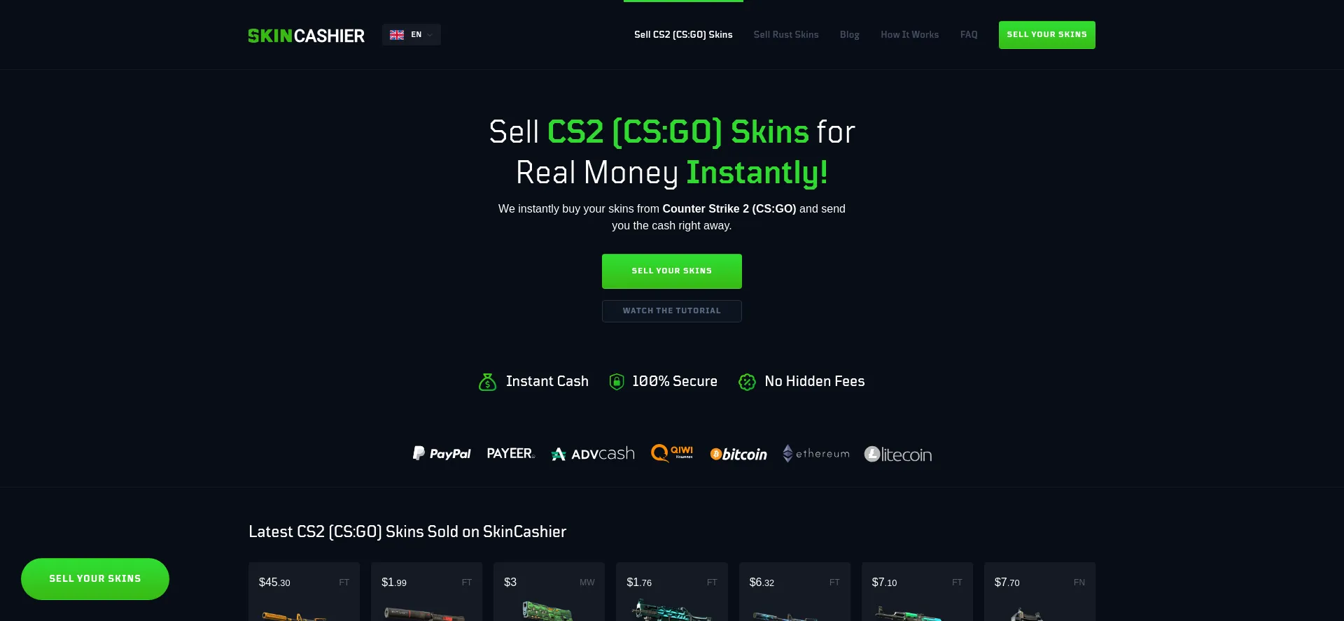 Skincashier.com