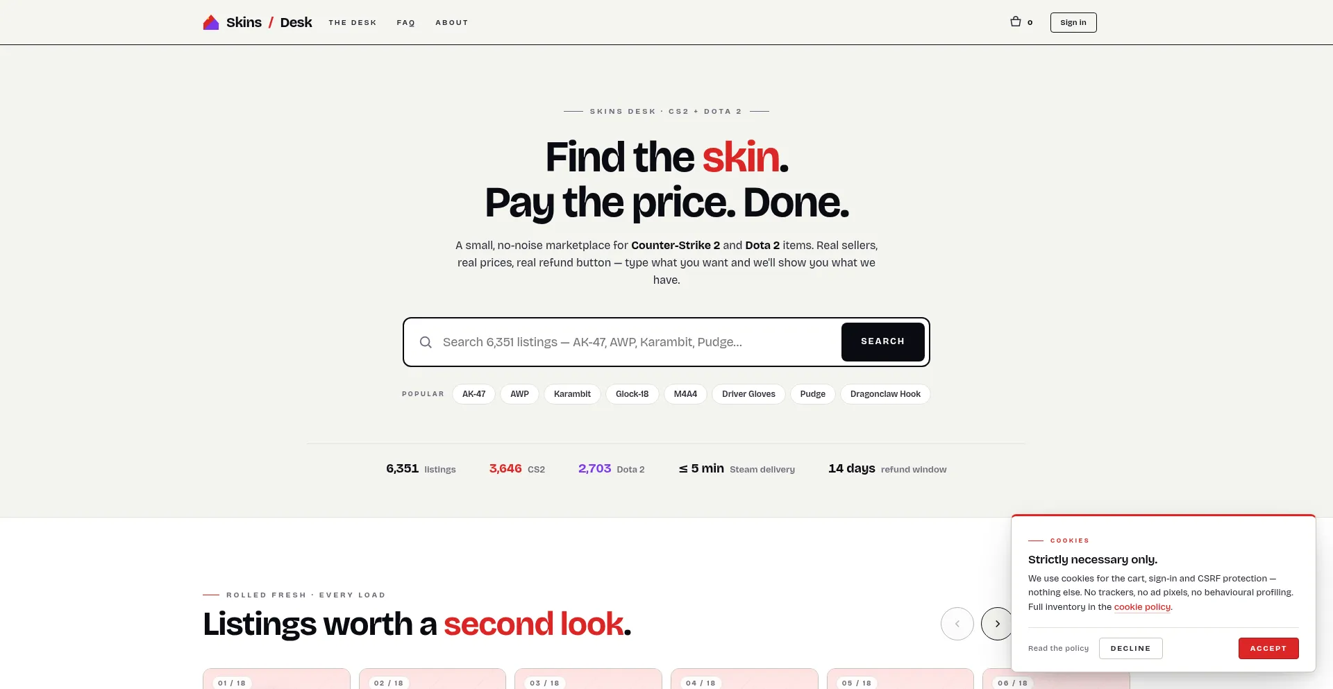 Skins-desk.com