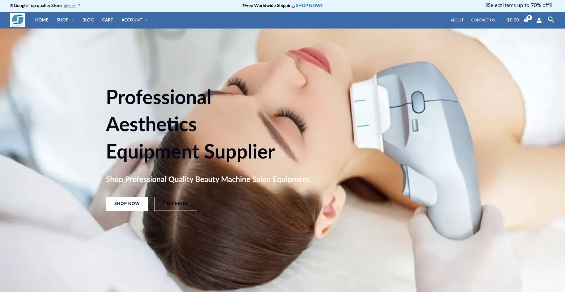 Skintechx.com Screenshot