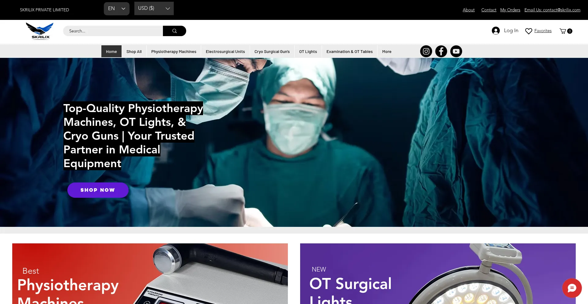 Skrilixglobal.com Screenshot
