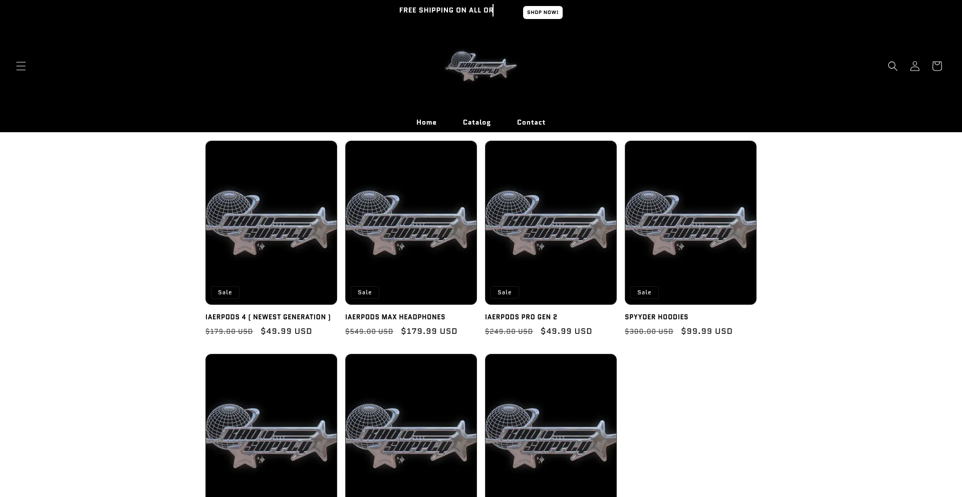 Website screenshot of Skwarehouse.com