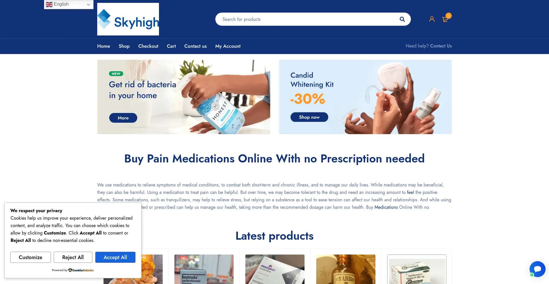 Is Skyhighpharma.com Safe?