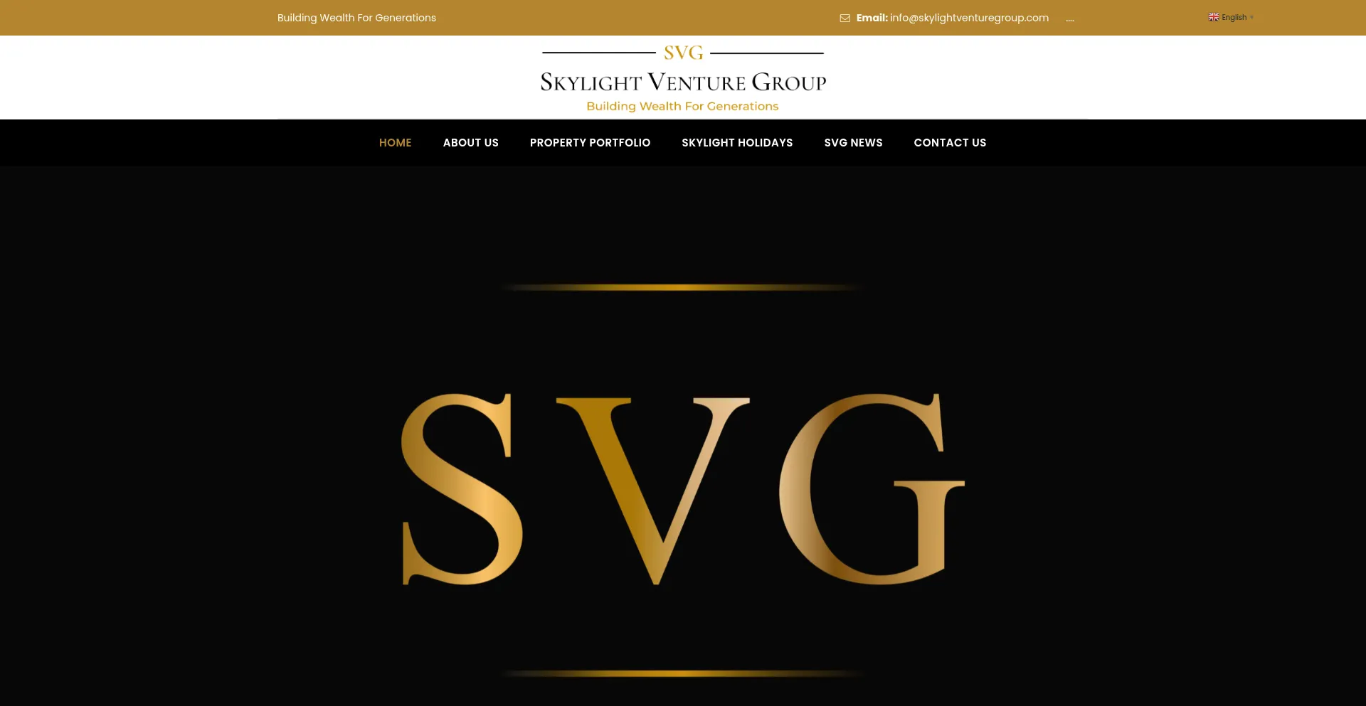 Skylightventuregroup.com Screenshot