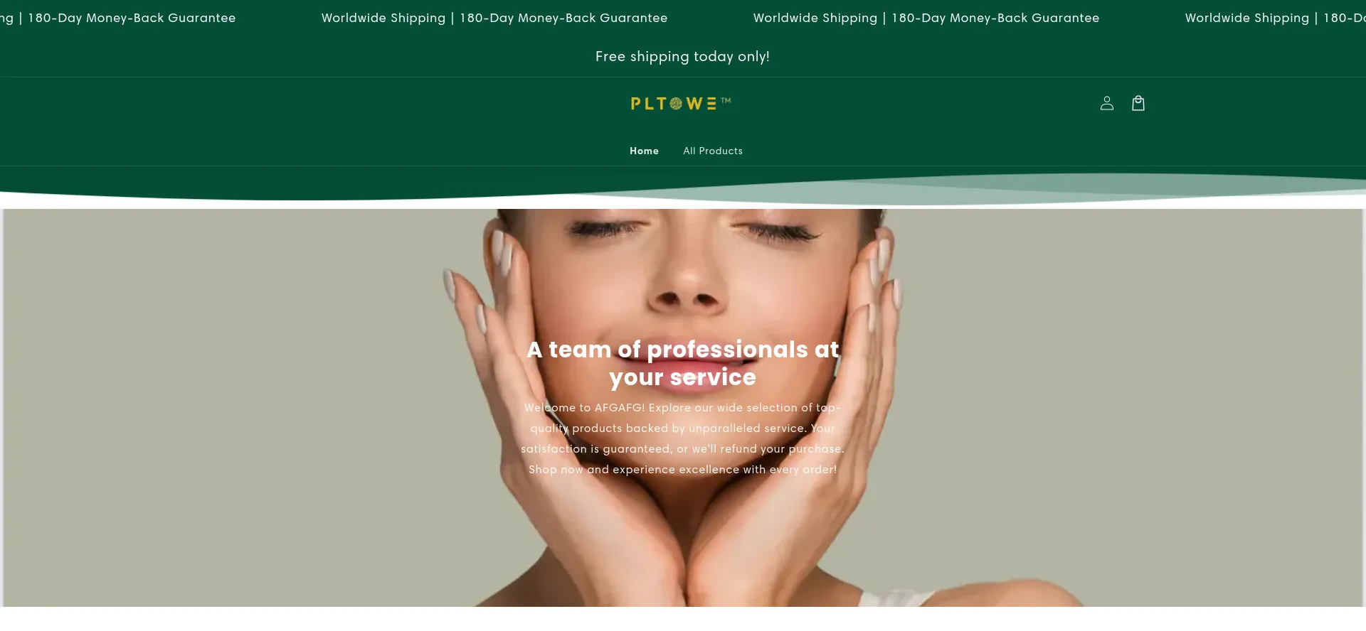 Website screenshot of Skymarketus.com