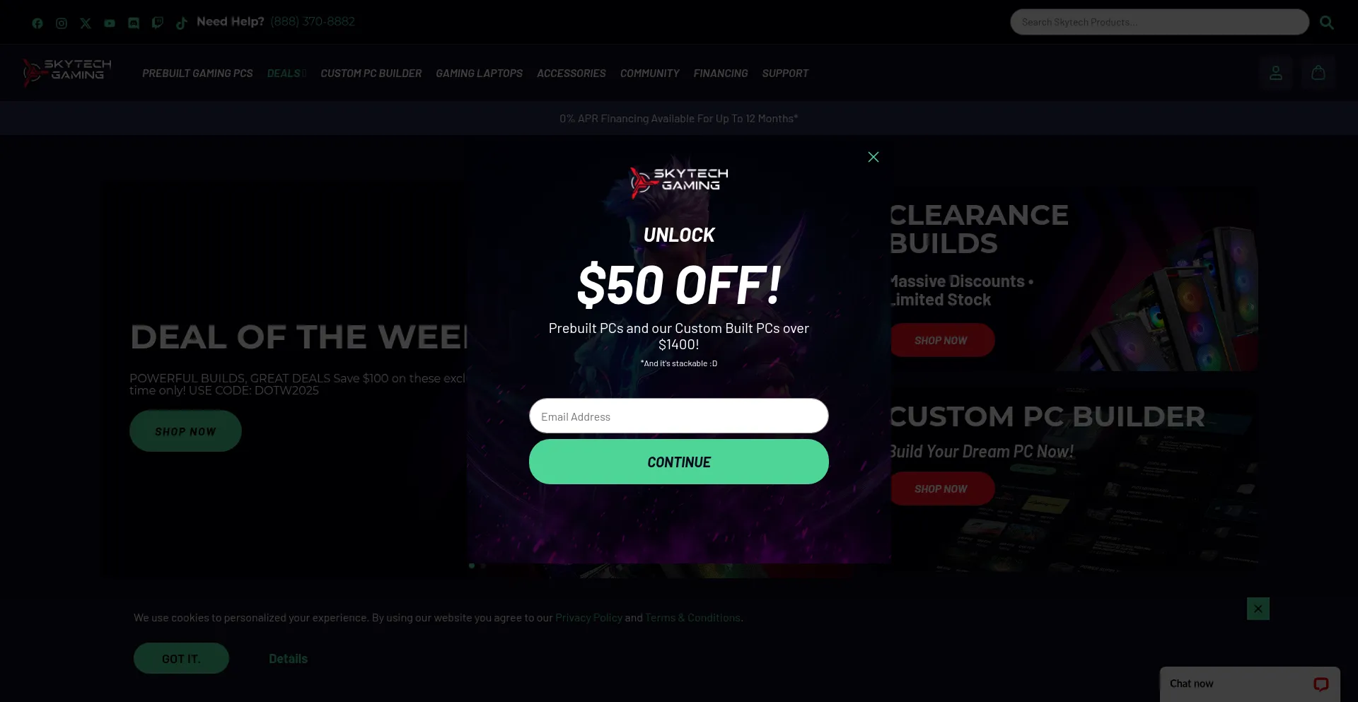 Skytechgaming.com Screenshot