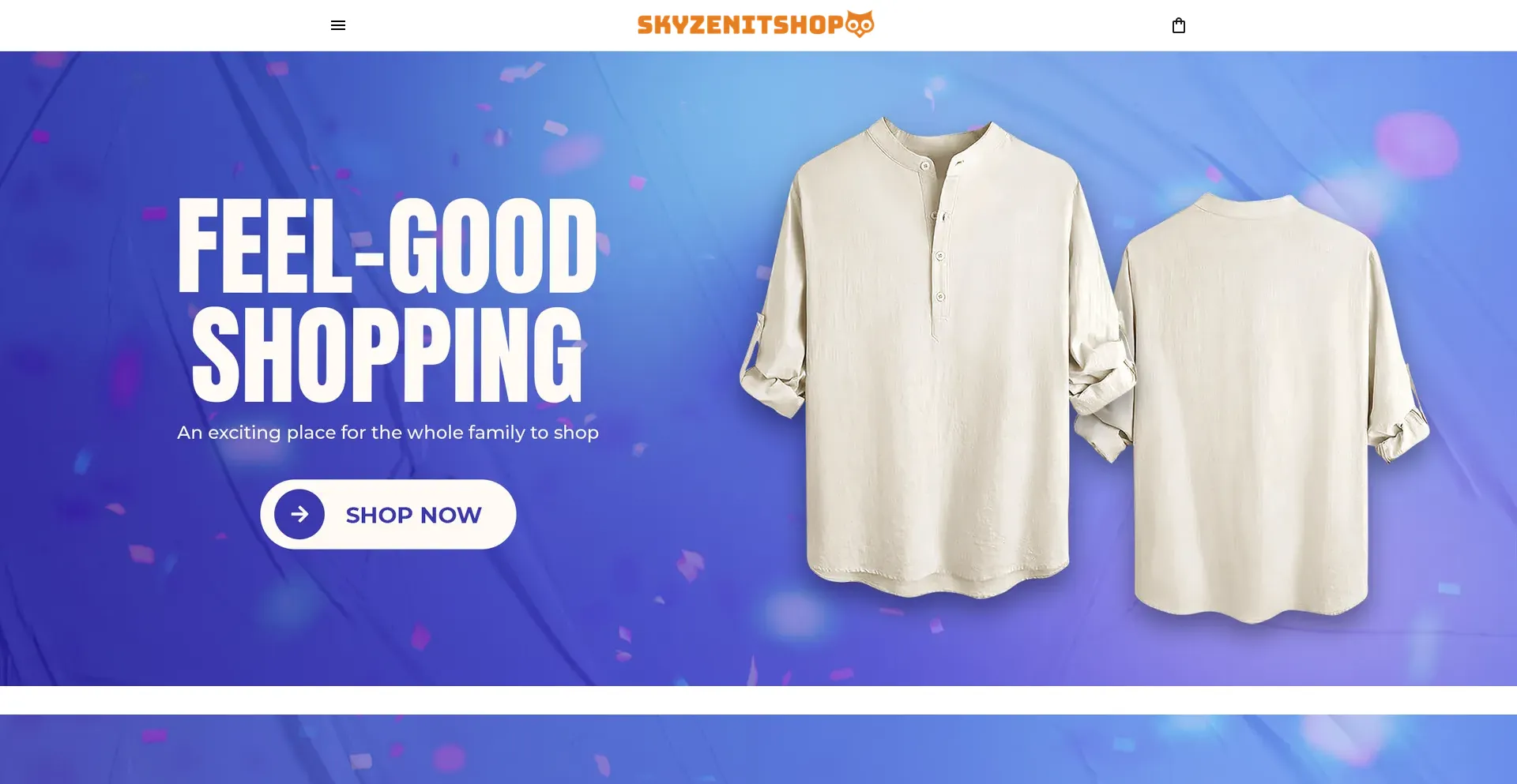 Skyzenitshop.com Screenshot