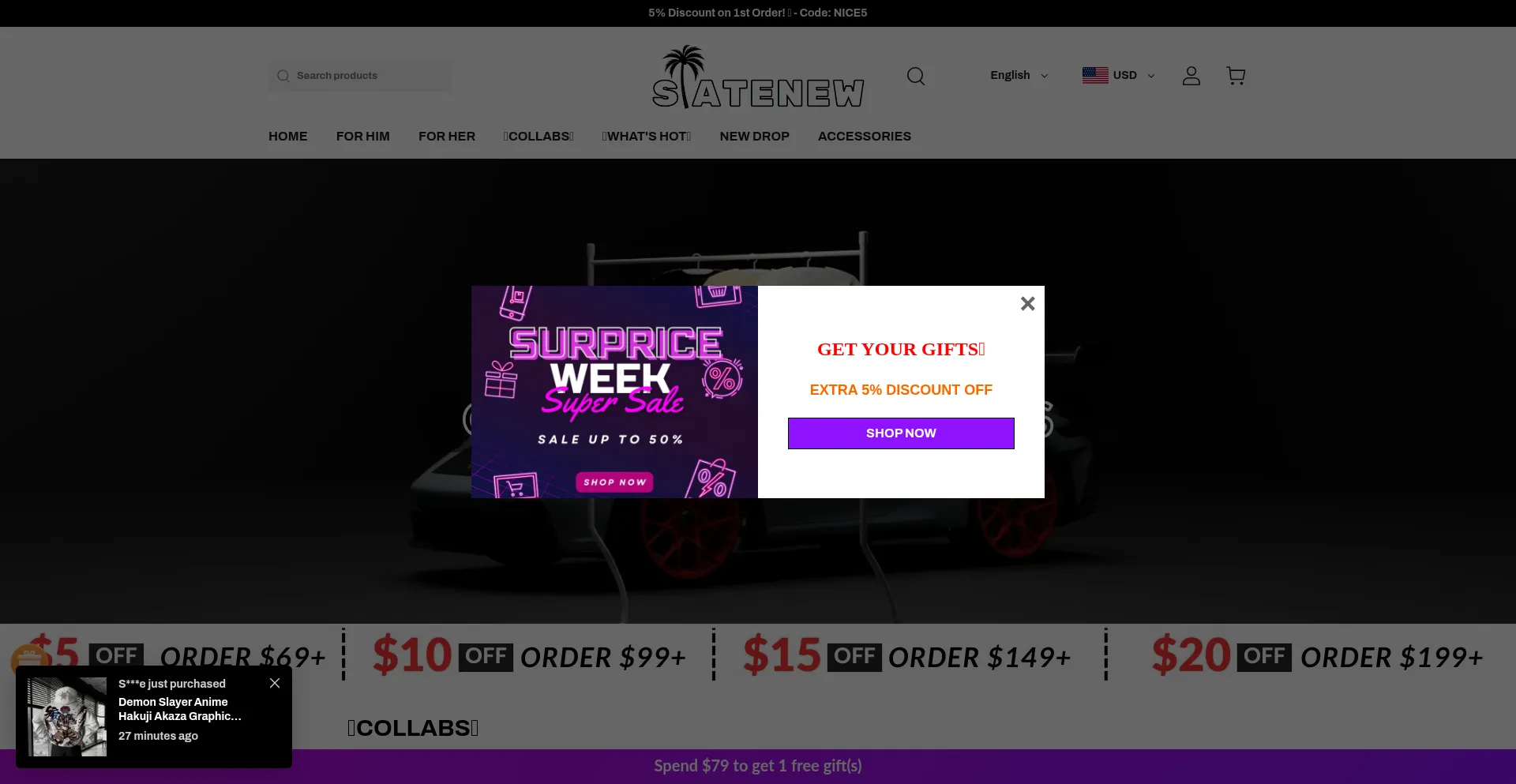 Slatenew.com Screenshot