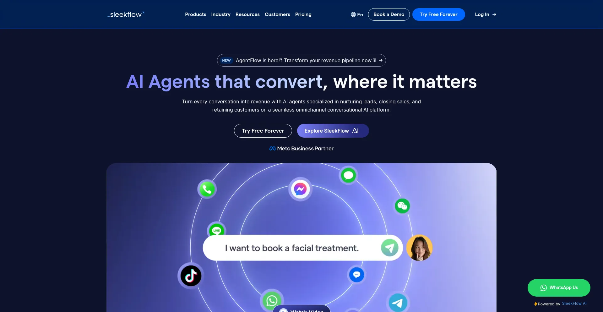 Sleekflow.io Screenshot