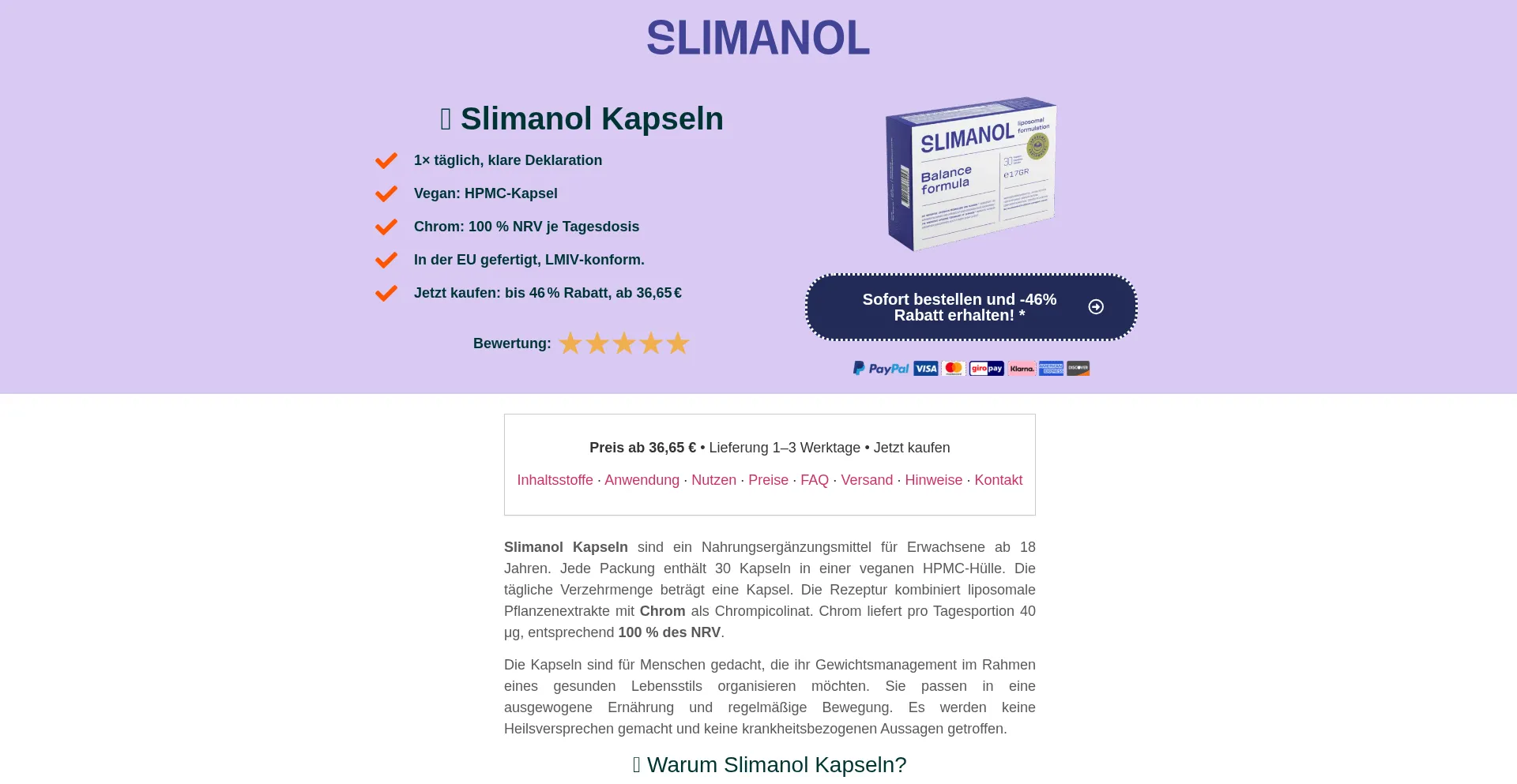 Slimanol-kapseln.de