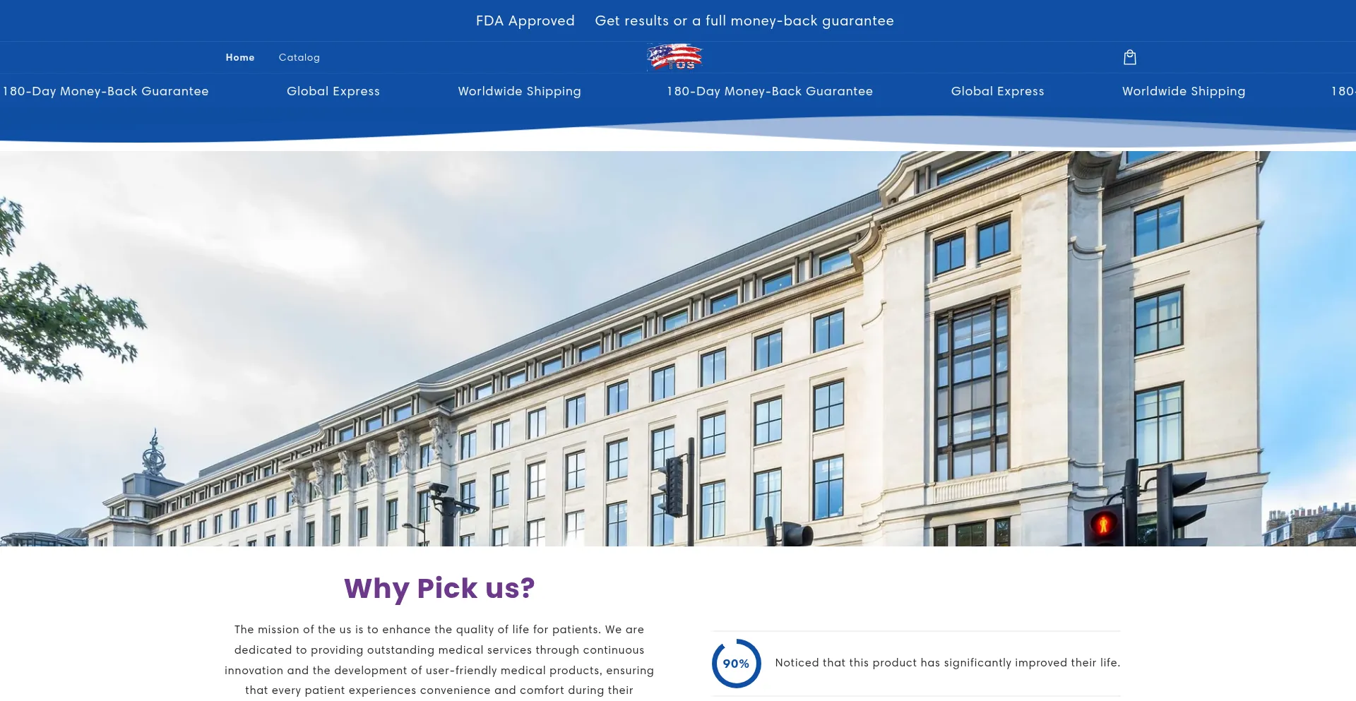 Website screenshot of Slimfit2.com